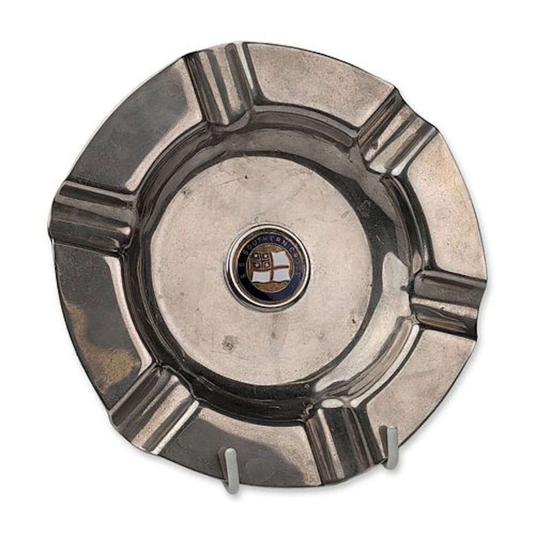 S.S. Southern Cross Ocean Liner Souvenir Ashtray