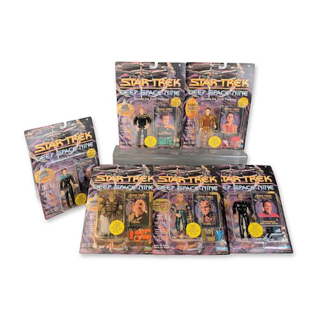 6pc Collection of Playmates Star Trek Deep Space Nine Action Figures