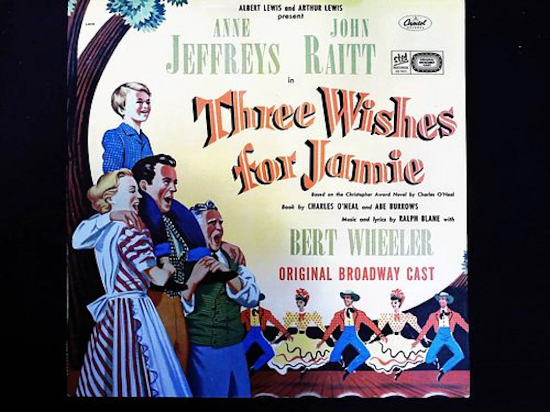 Three Wishes for Jamie Original Broadway Cast LP Vinyl Record Anne