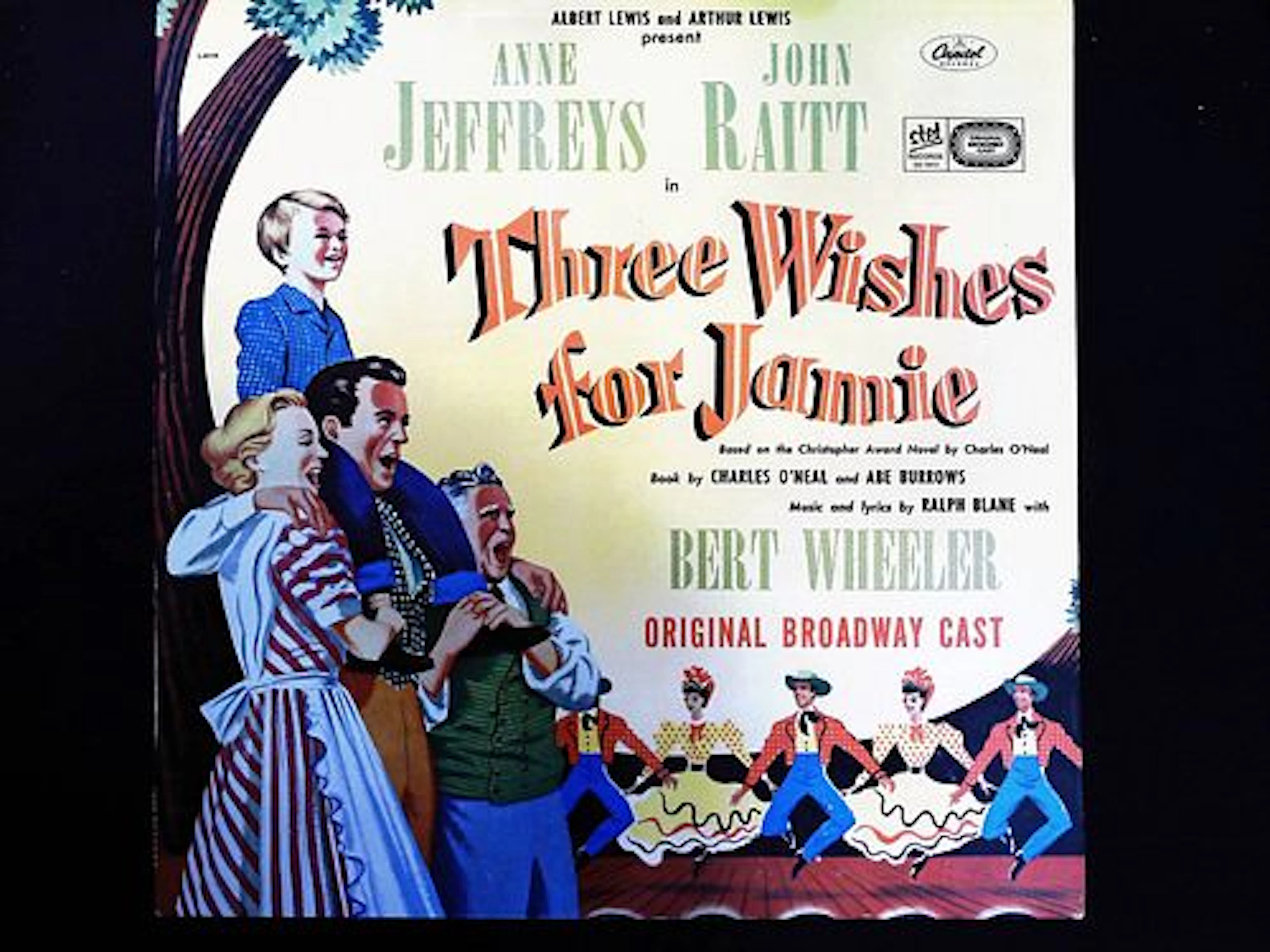 Three Wishes for Jamie Original Broadway Cast LP Vinyl Record Anne