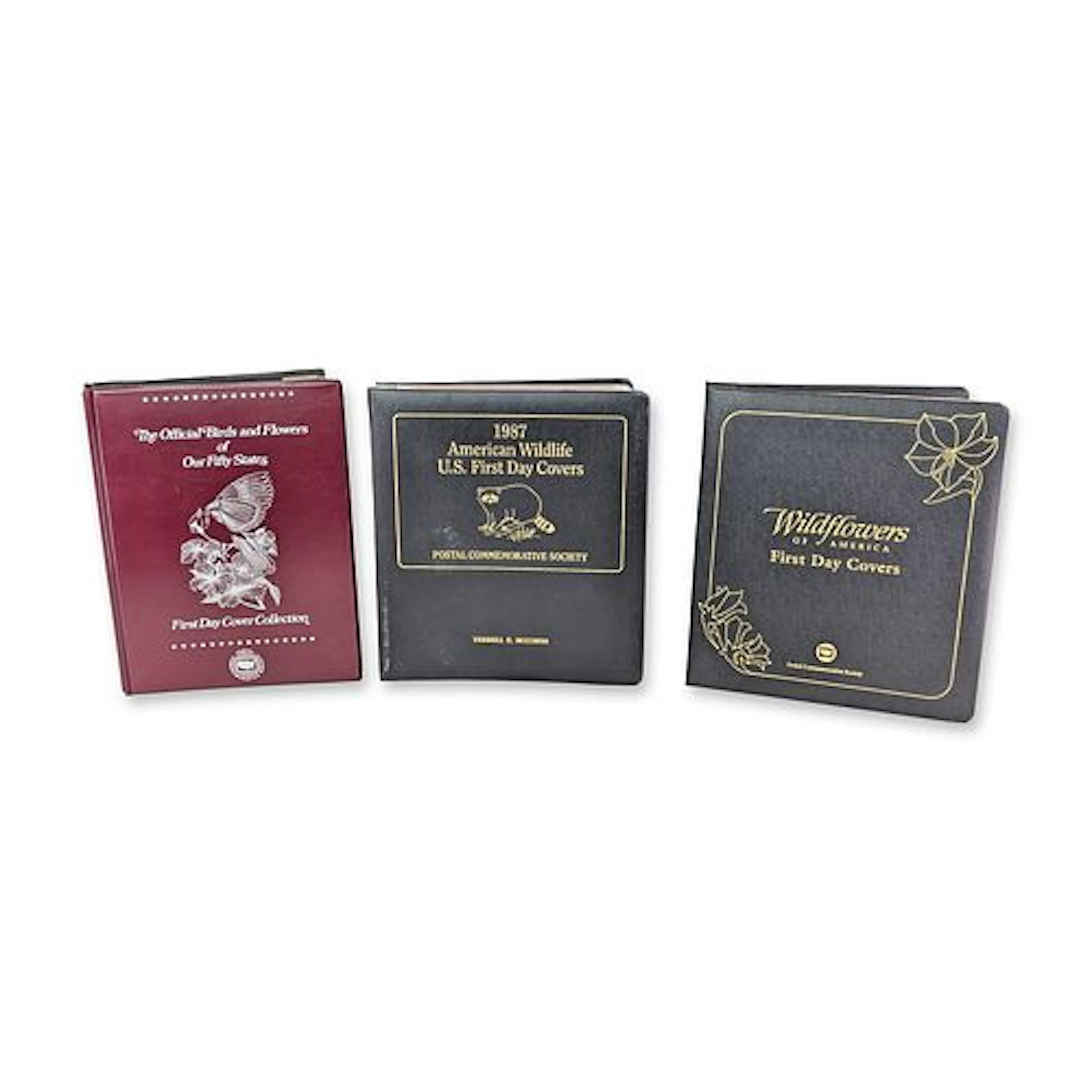 3pc US PCS First Day Covers American Wildlife, Wildflowers and Birds & Flowers