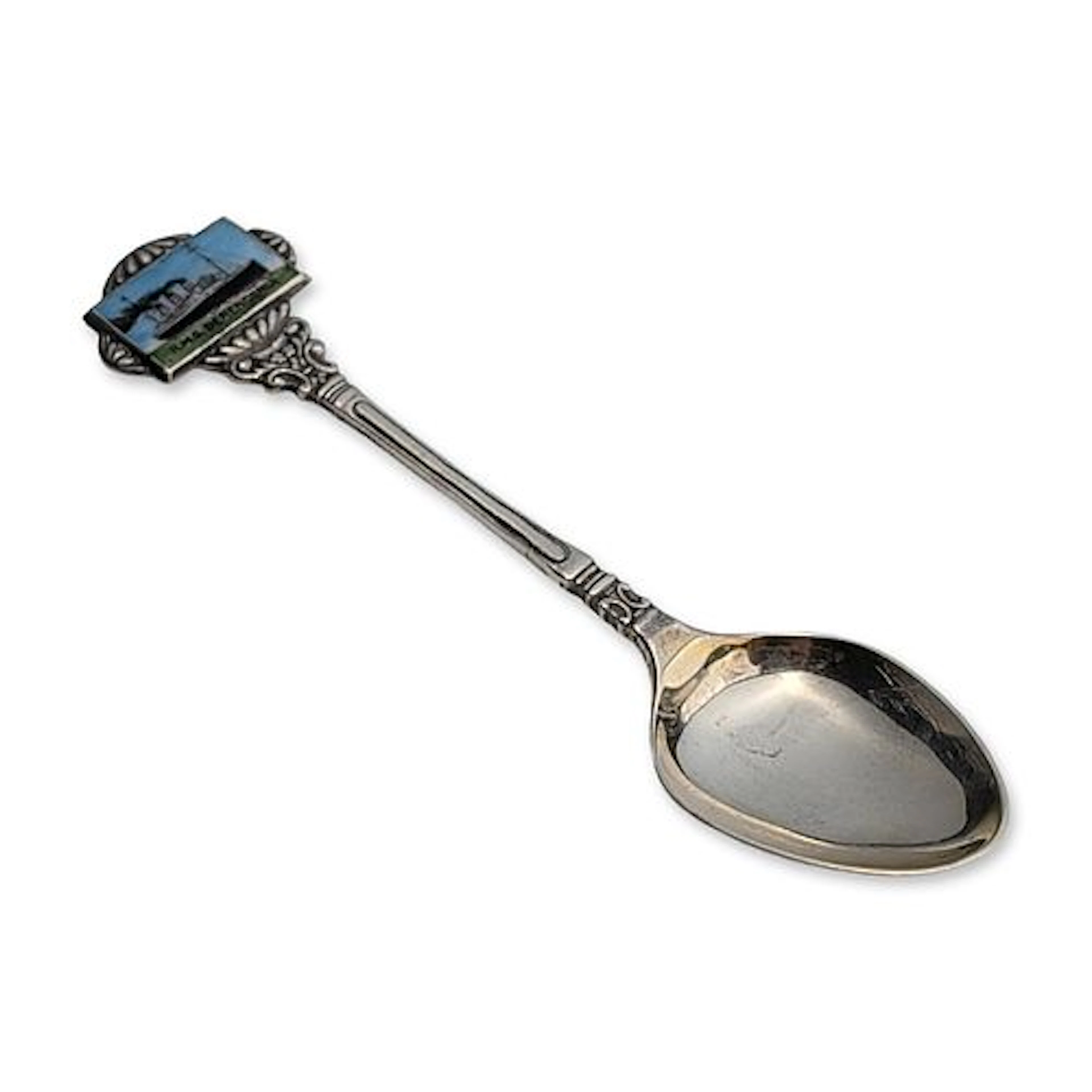 RMS Berengaria Sterling Silver Souvenir Spoon by SMC