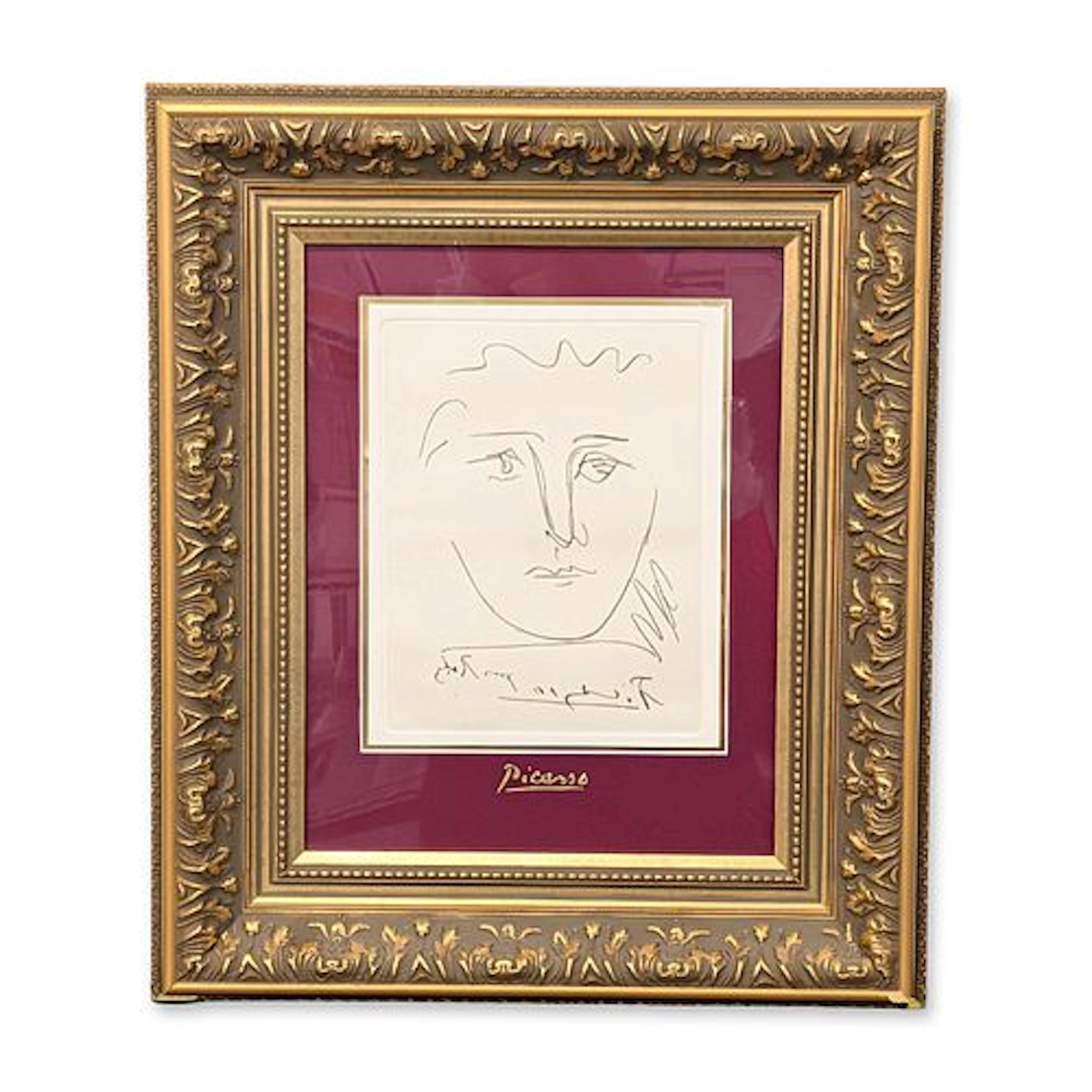 After Pablo Picasso (Spanish, 1881-1973) Etching on Wove Paper, L'Age