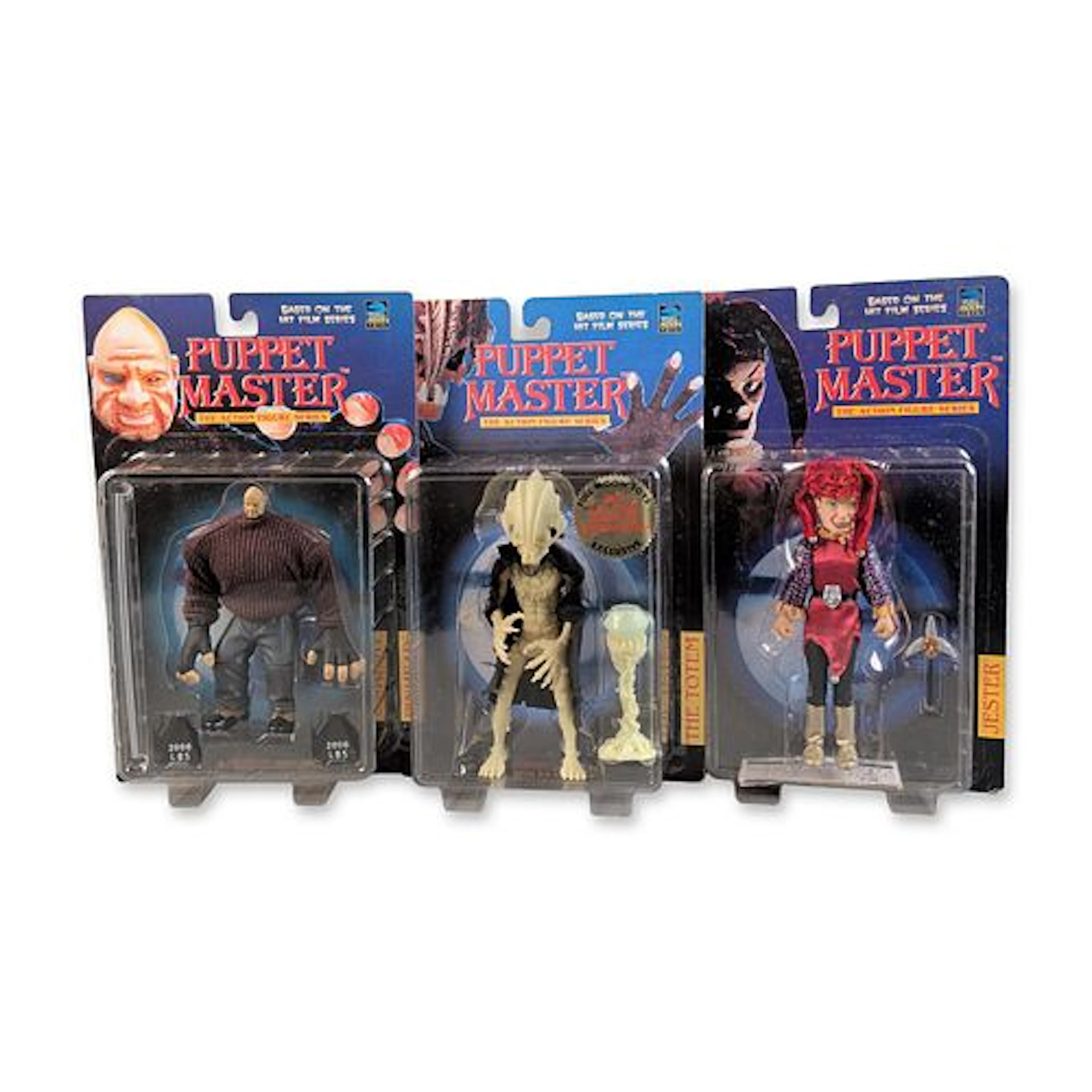 3pc Full Moon Toys Puppet Master The Action Figure Series