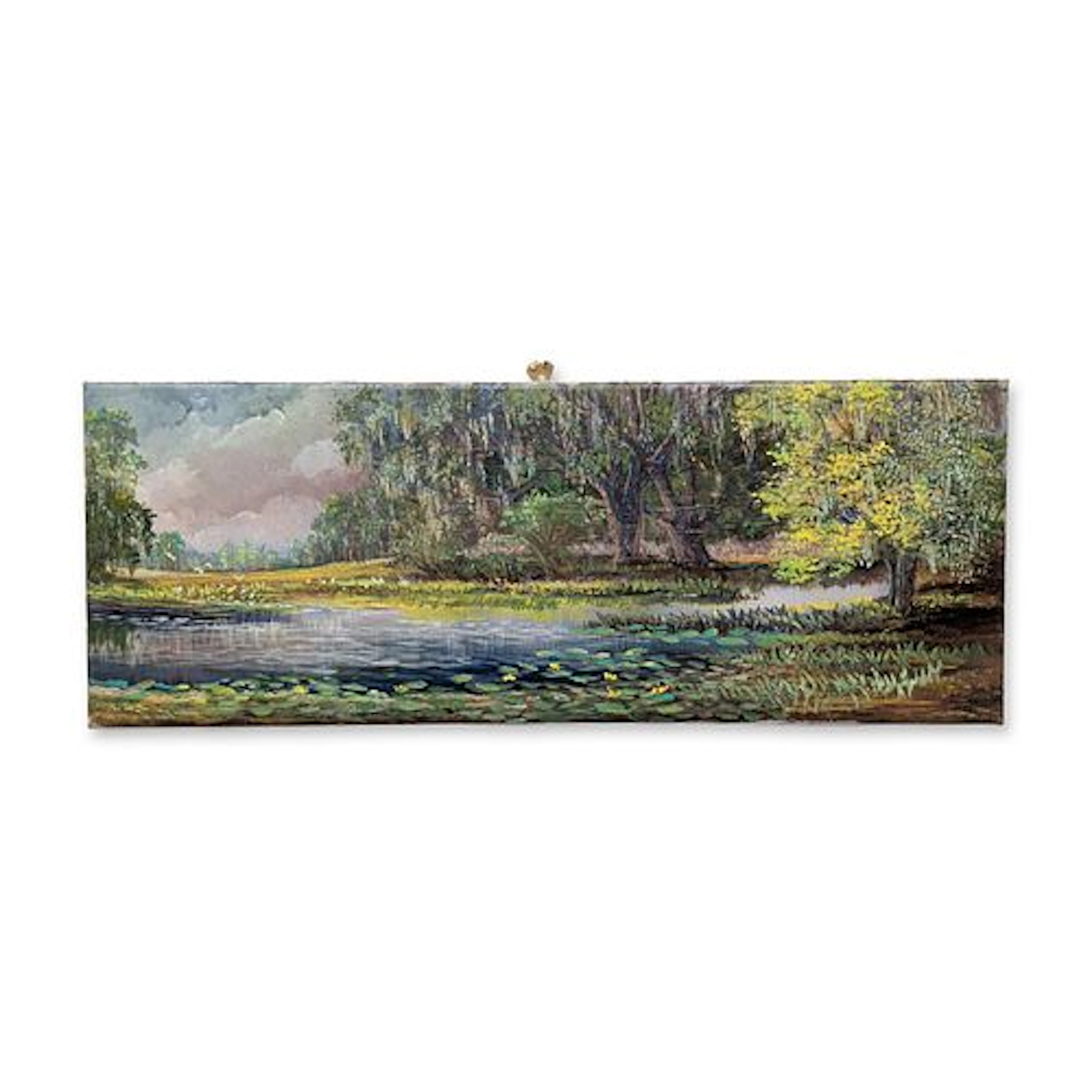 Robert Butler (American, 1943-2014) Florida Highwaymen Panoramic Oil