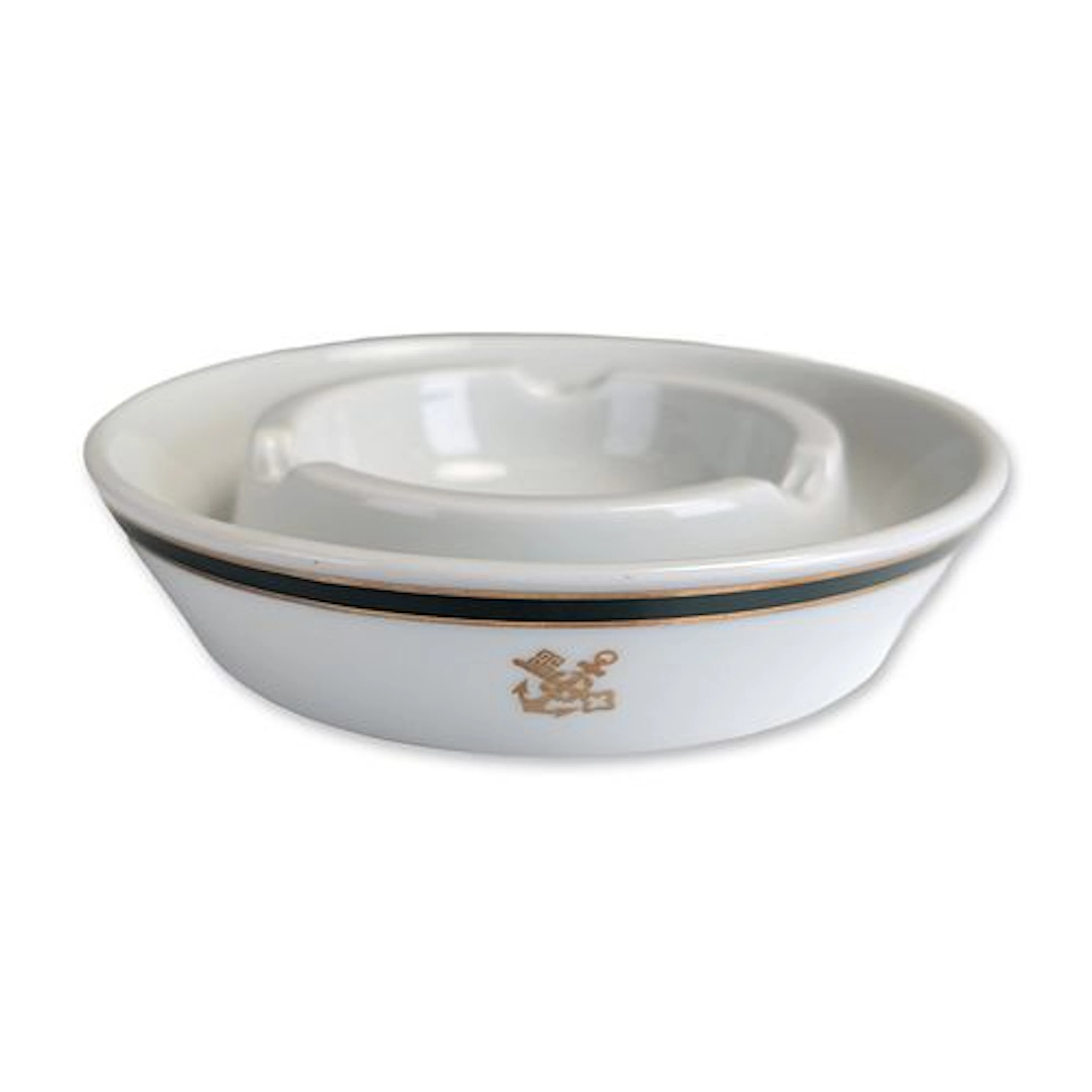 Mid-Century Rosenthal Norddeutscher Lloyd Maritime Porcelain Ashtray