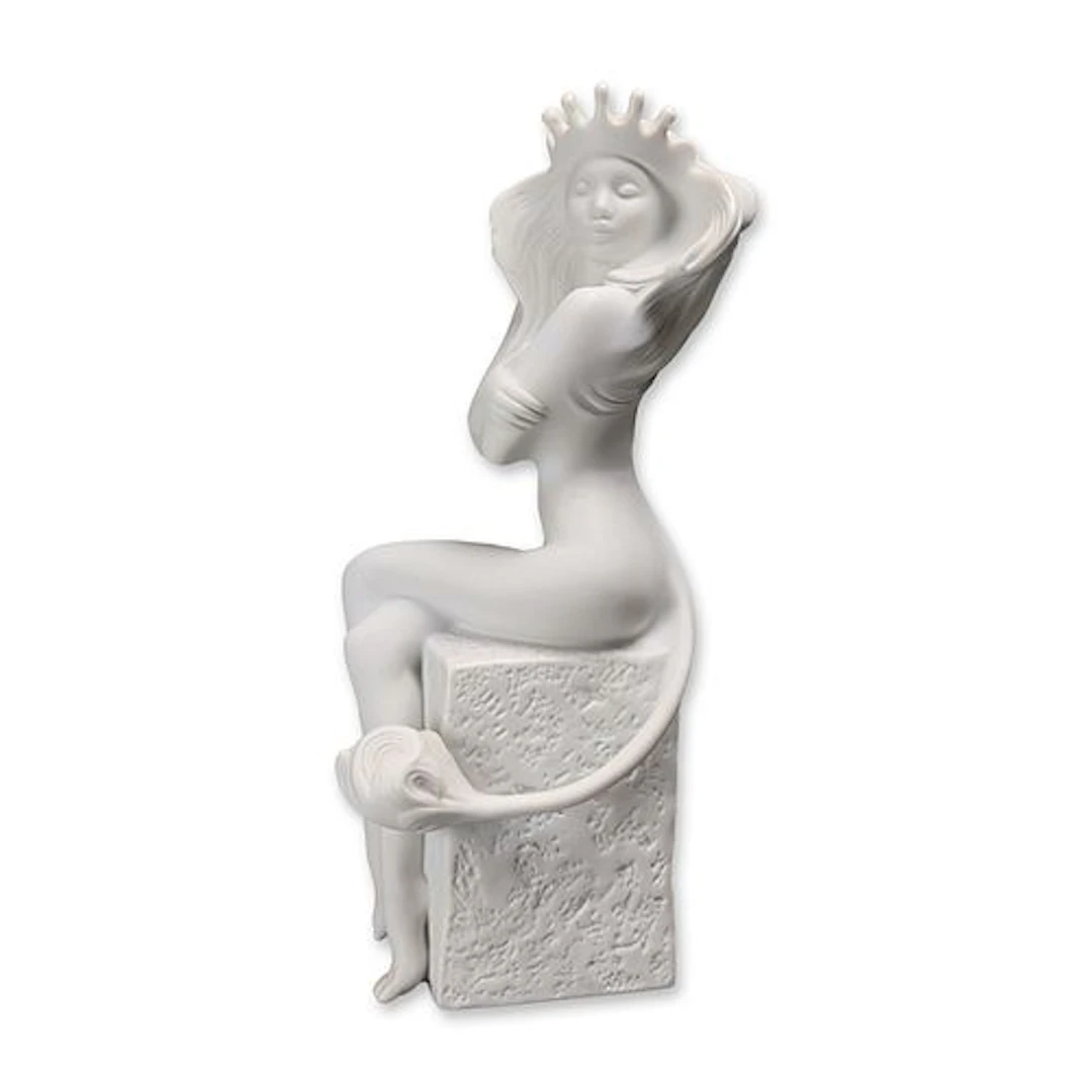 Royal Copenhagen Christel Marott Bisque Porcelain Leo Zodiac Figurine