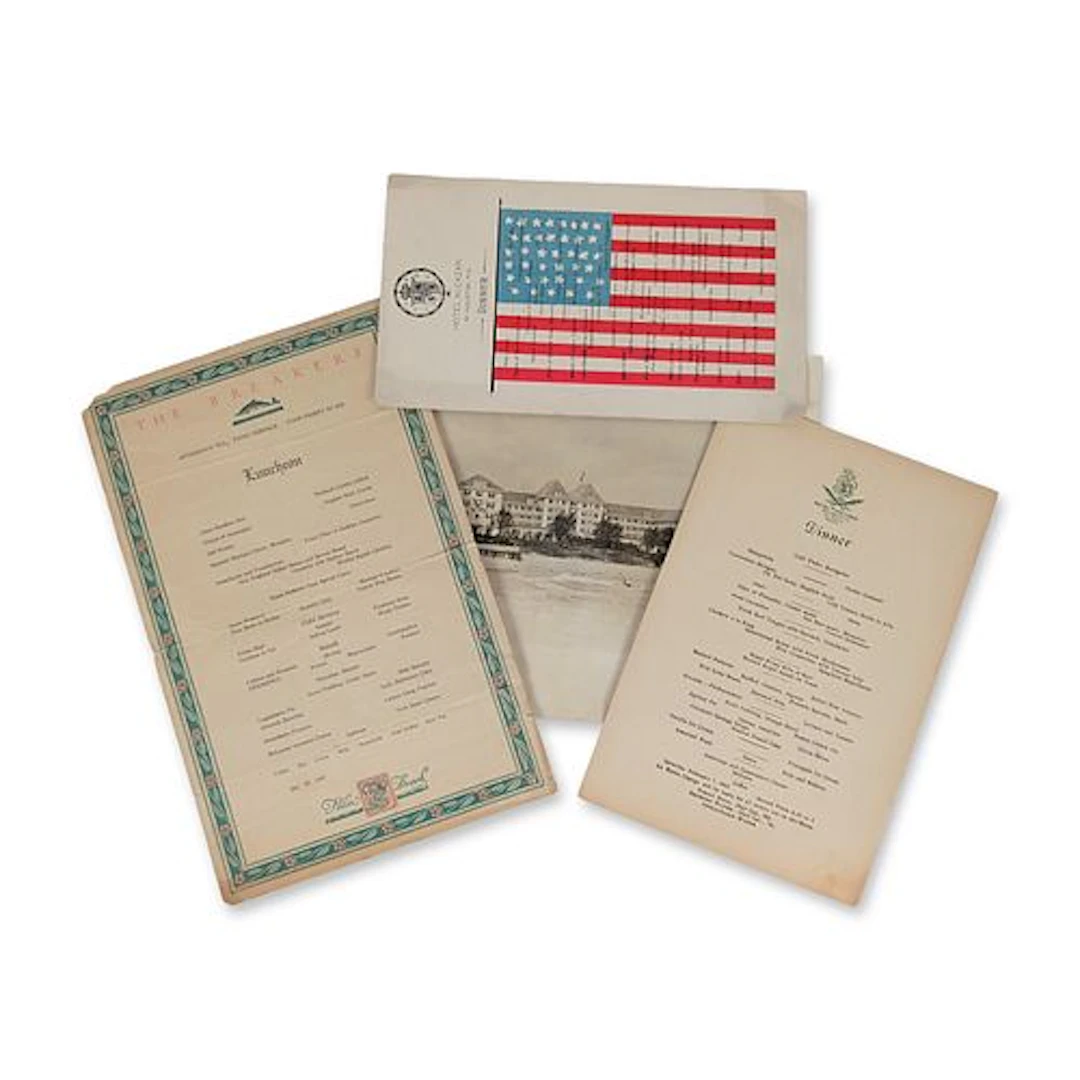 4pc Florida East Coast Hotel Company "Gilded Age Luxury Resort Collection"