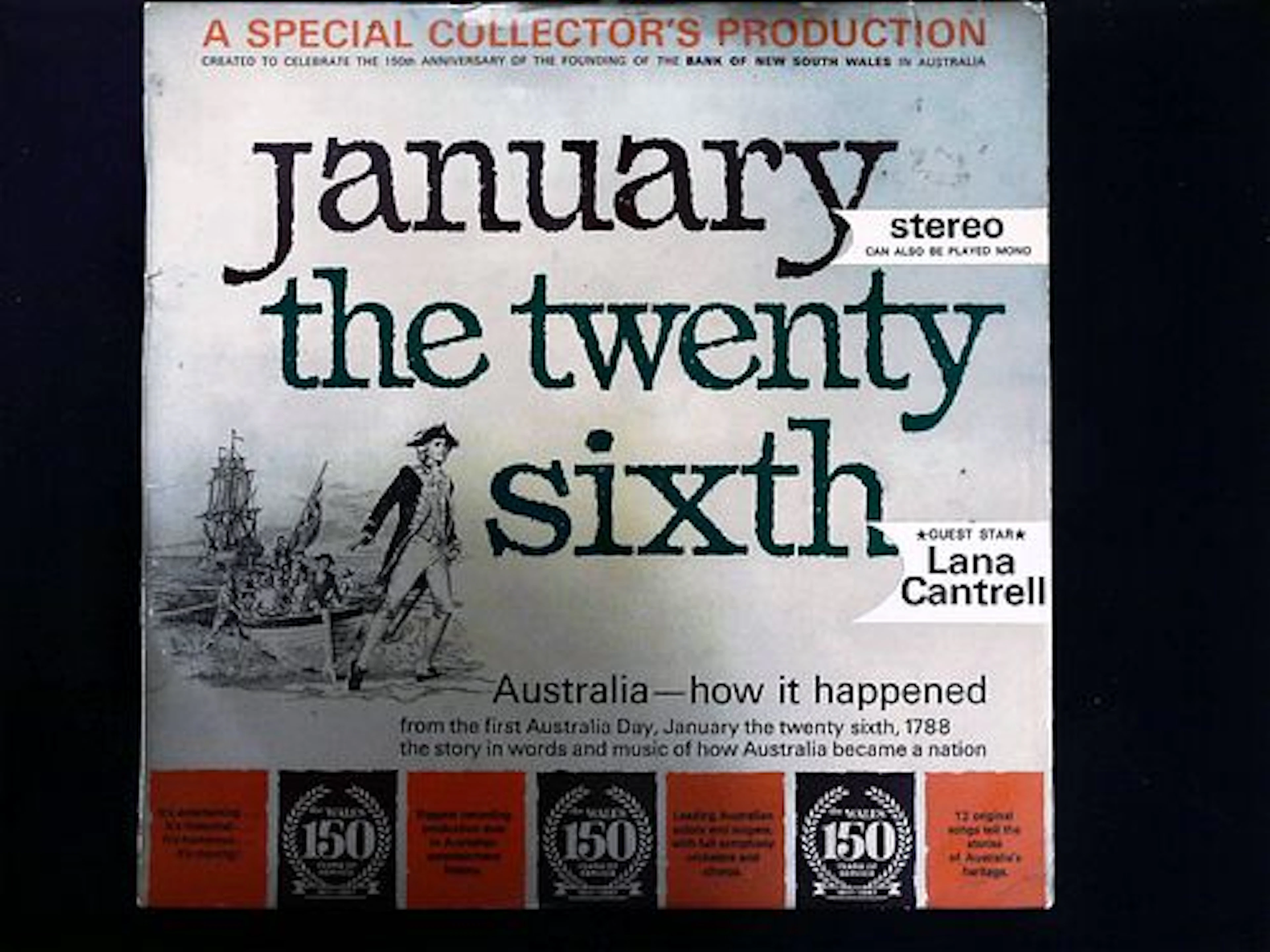 Collector's Production January the twenty sixth LP Record