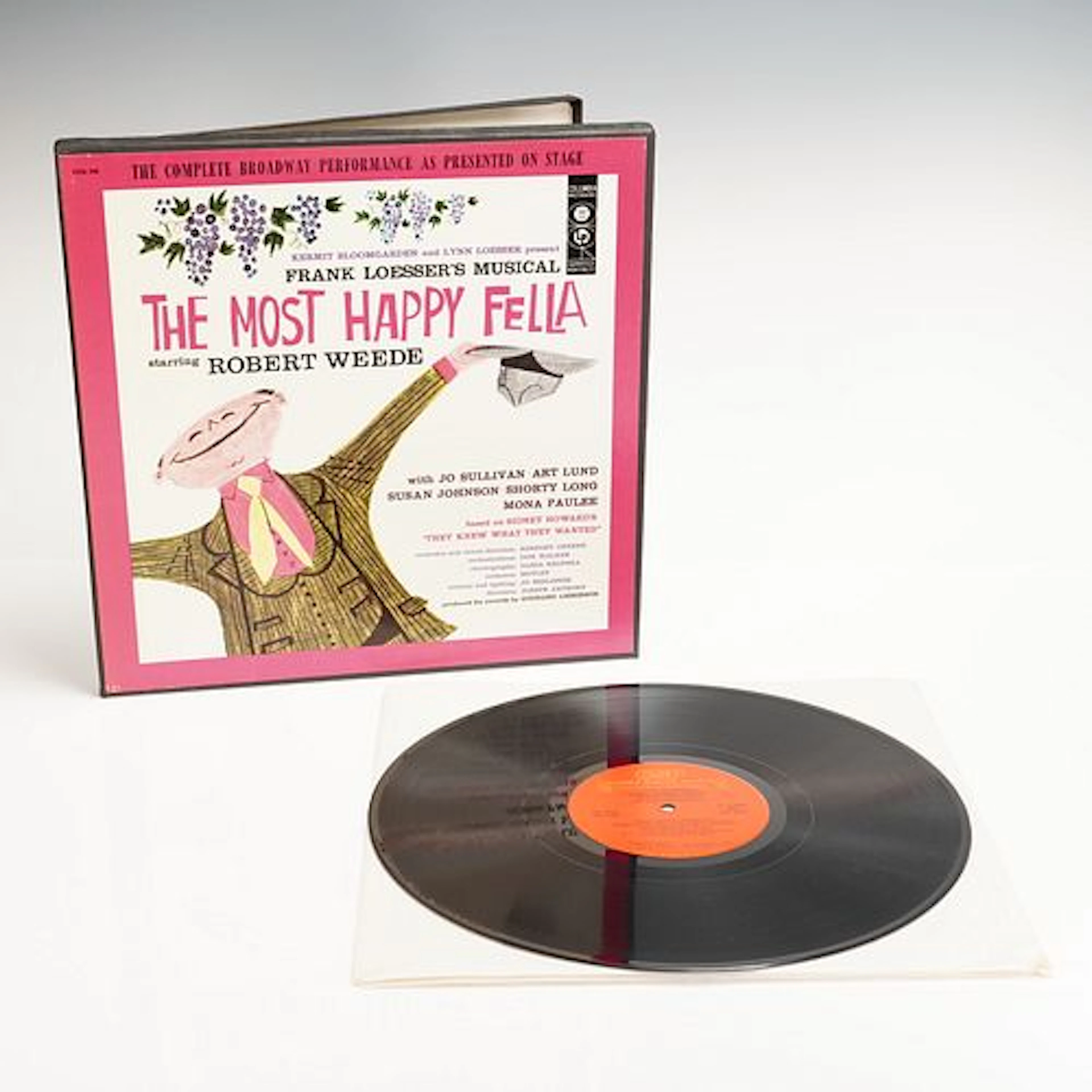 The Most Happy Fella Original Broadway Cast 3 LP Set