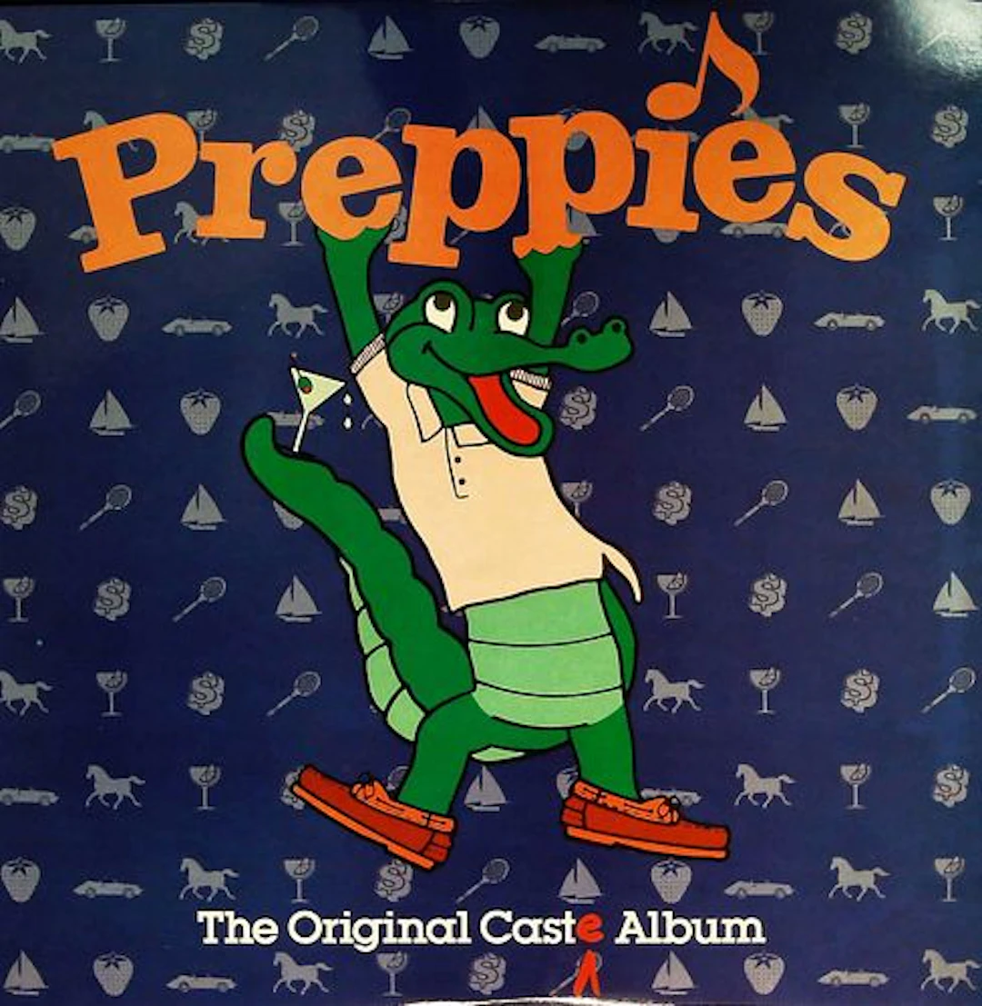 Preppies: The Original Cast Album Vinyl LP Record Cover