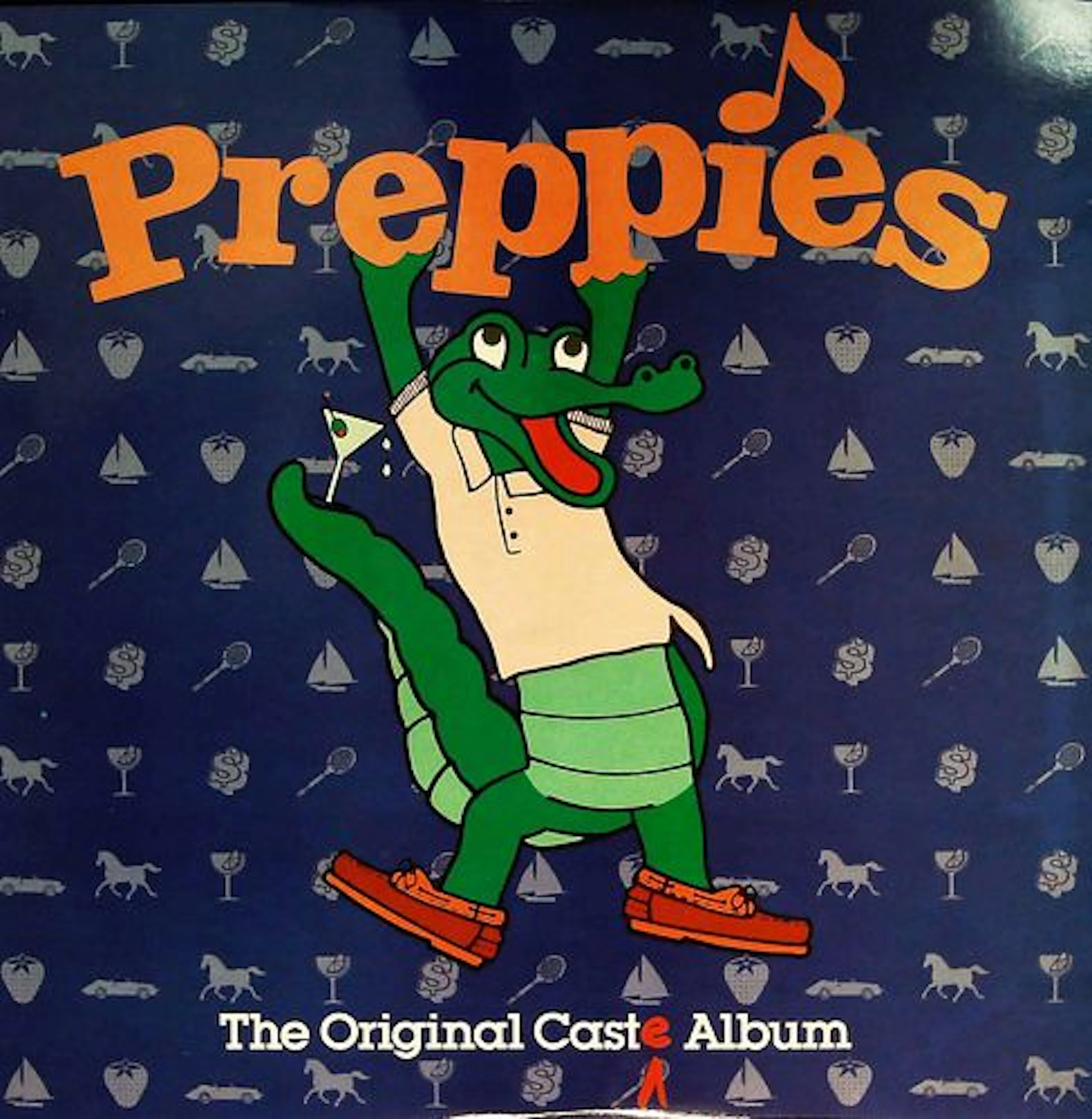 Preppies: The Original Cast Album Vinyl LP Record Cover