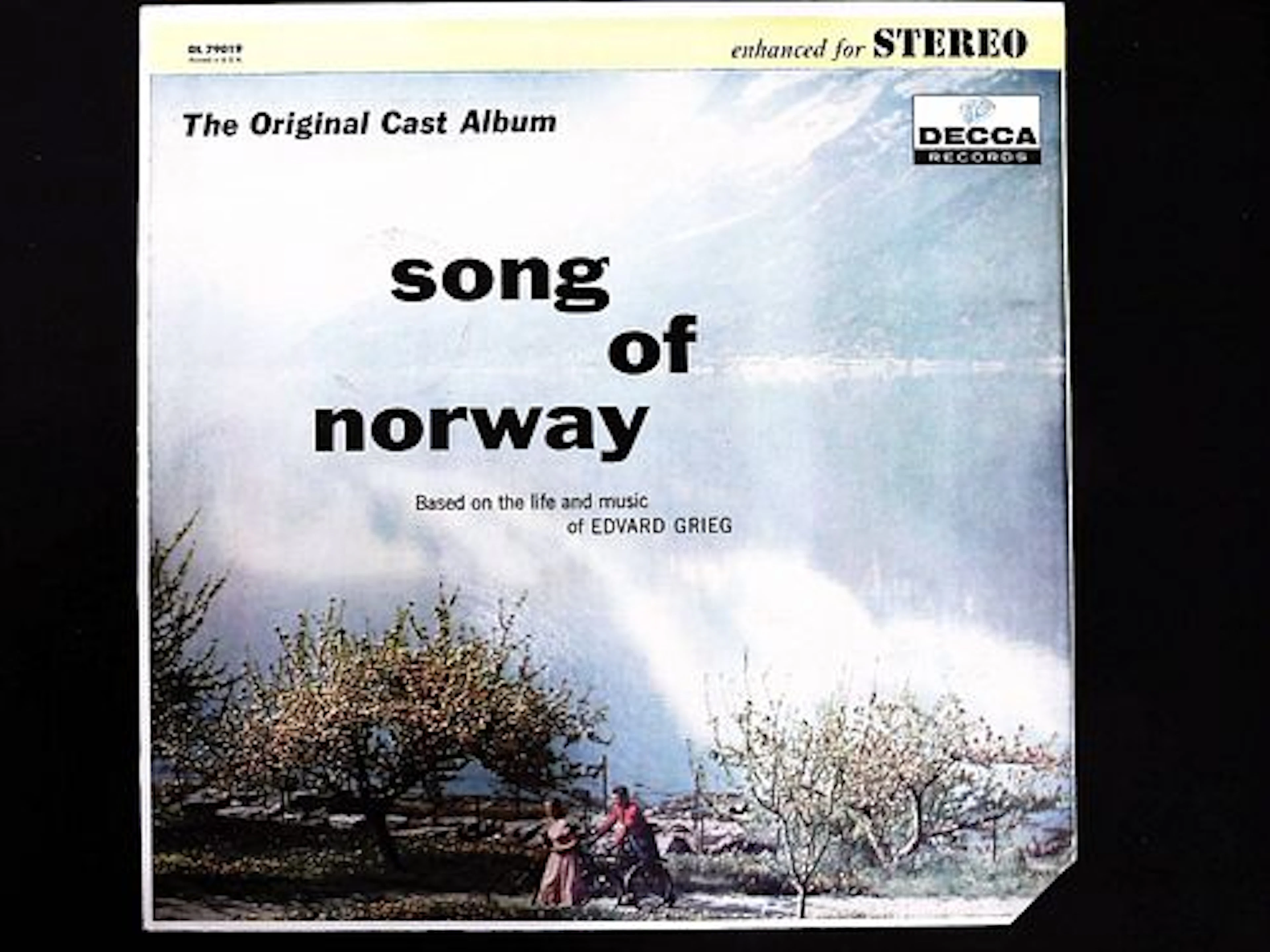 Song of Norway The Original Cast Album Decca Stereophonic LP