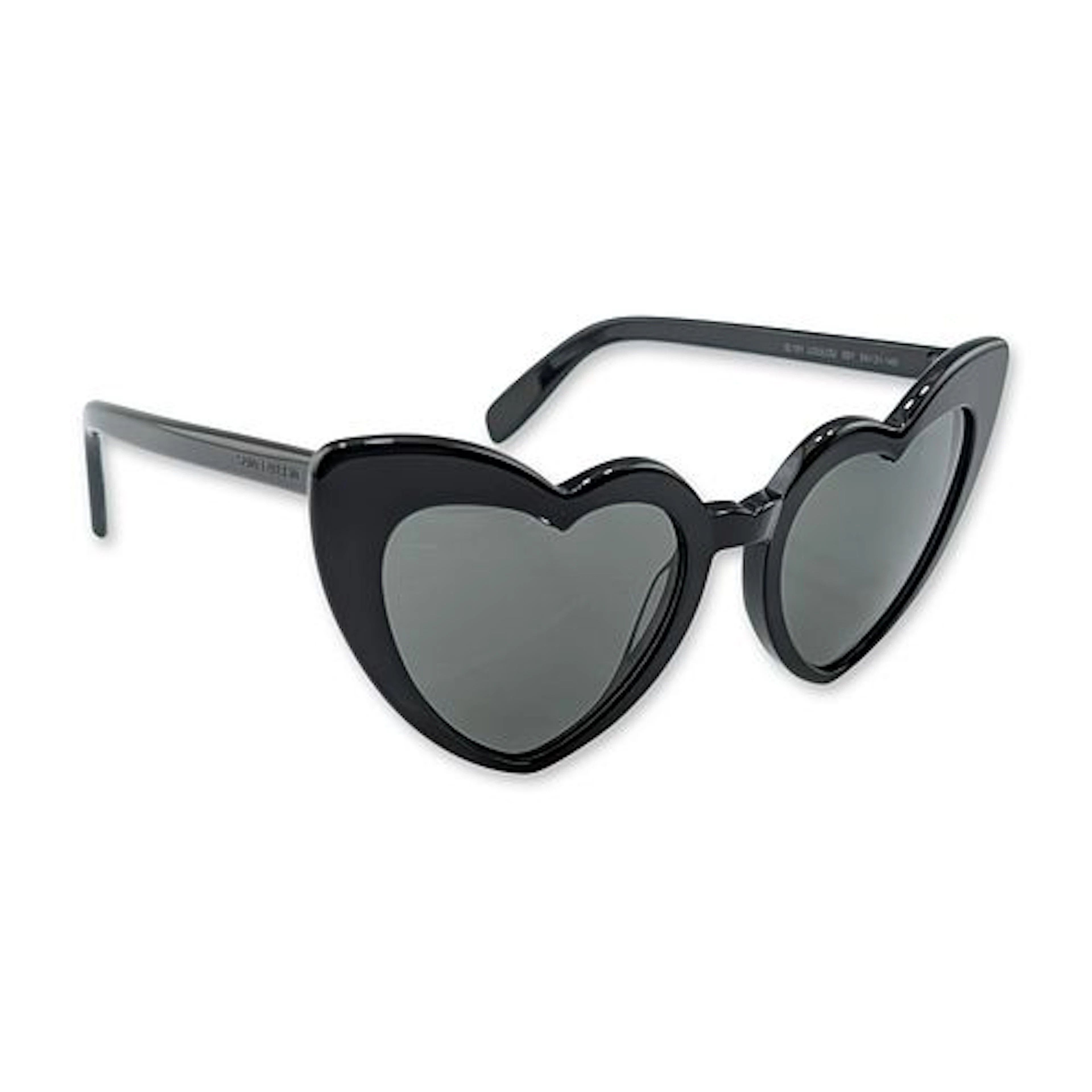 Saint Laurent LouLou Black Heart Sunglasses