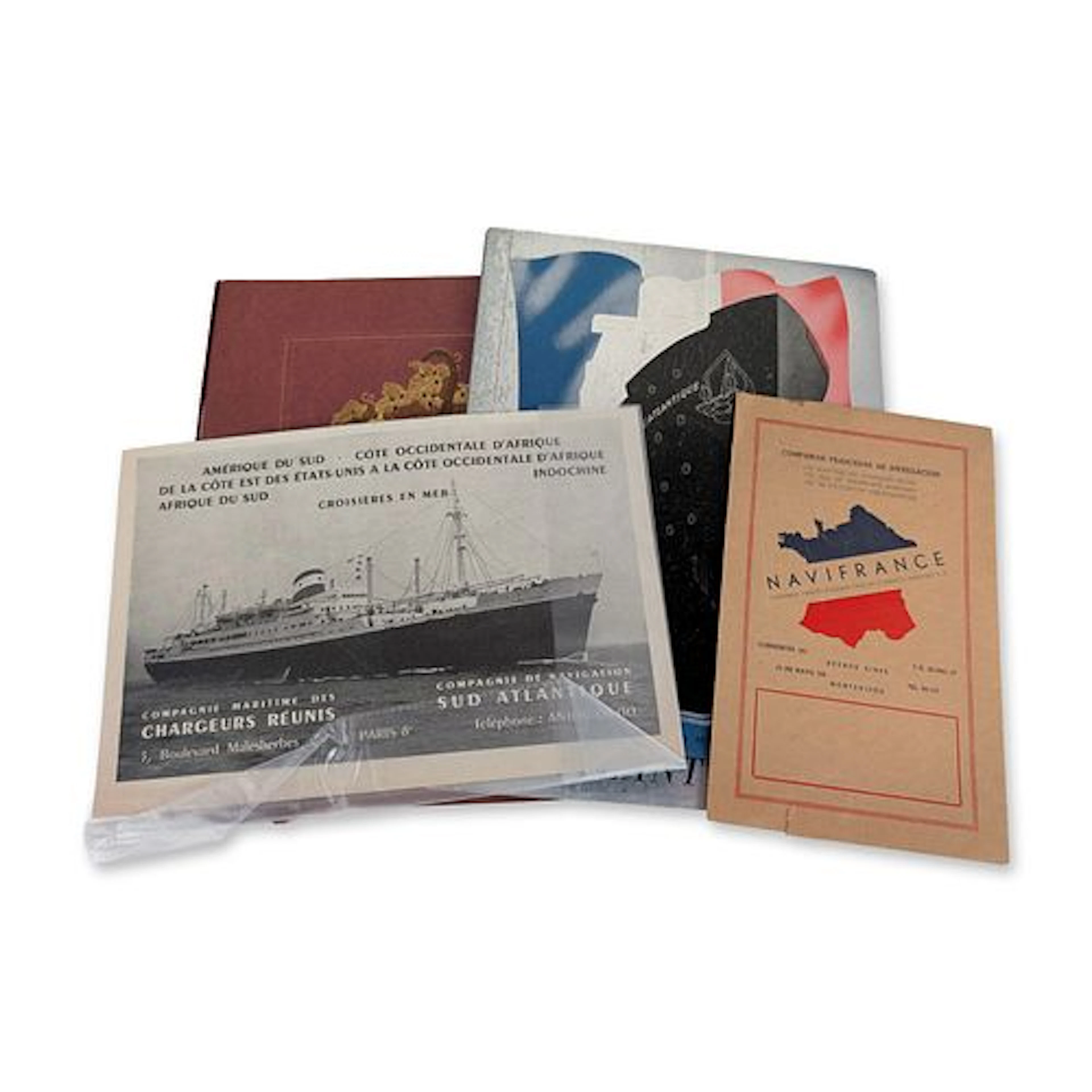 Collection of French Maritime and Ocean Liner Ephemera