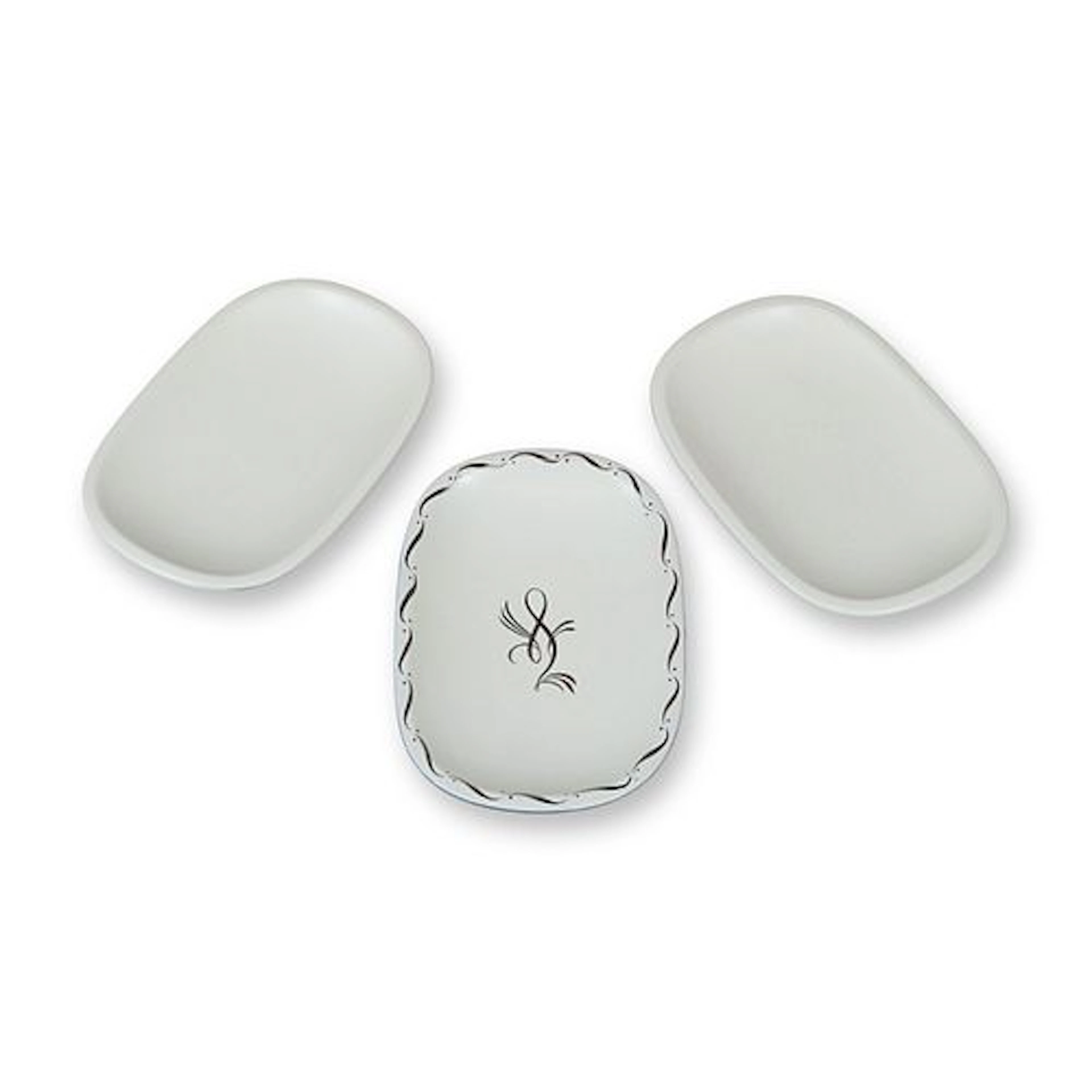 3pc Wedgwood Norman Wilson Ceramic Dishes