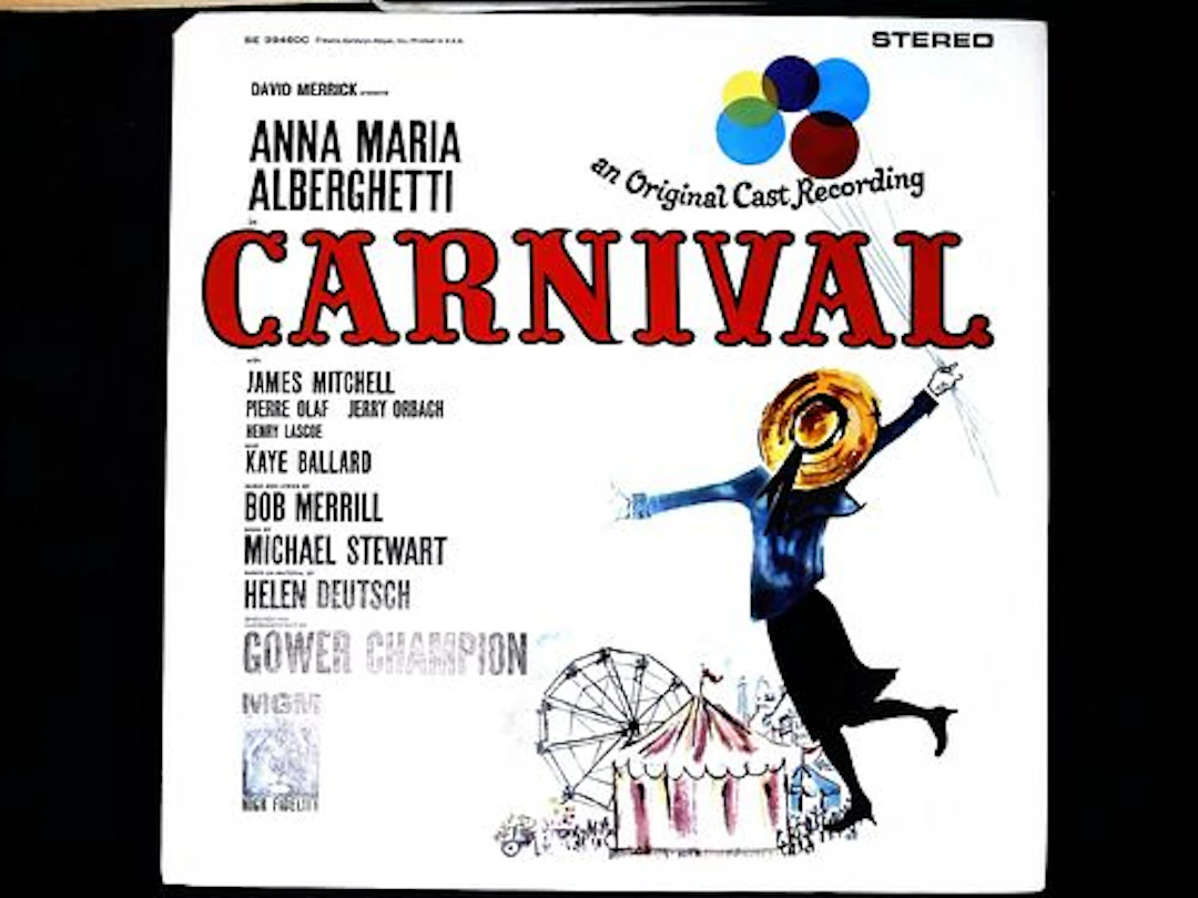 Carnival! Original Broadway Cast Recording MGM Records Stereo Vinyl