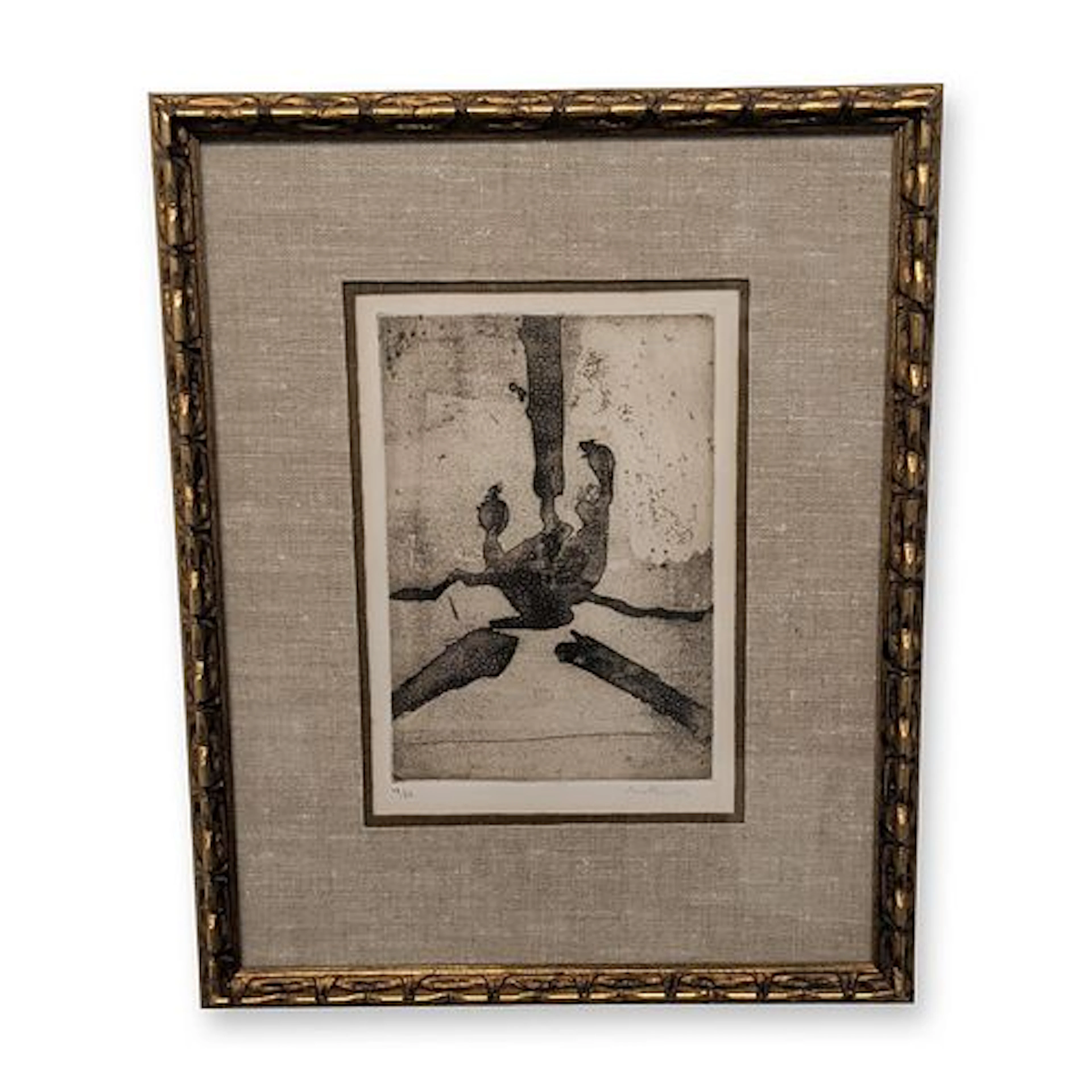 Robert Motherwell (American 1915-1991) Etching on Paper, Composition