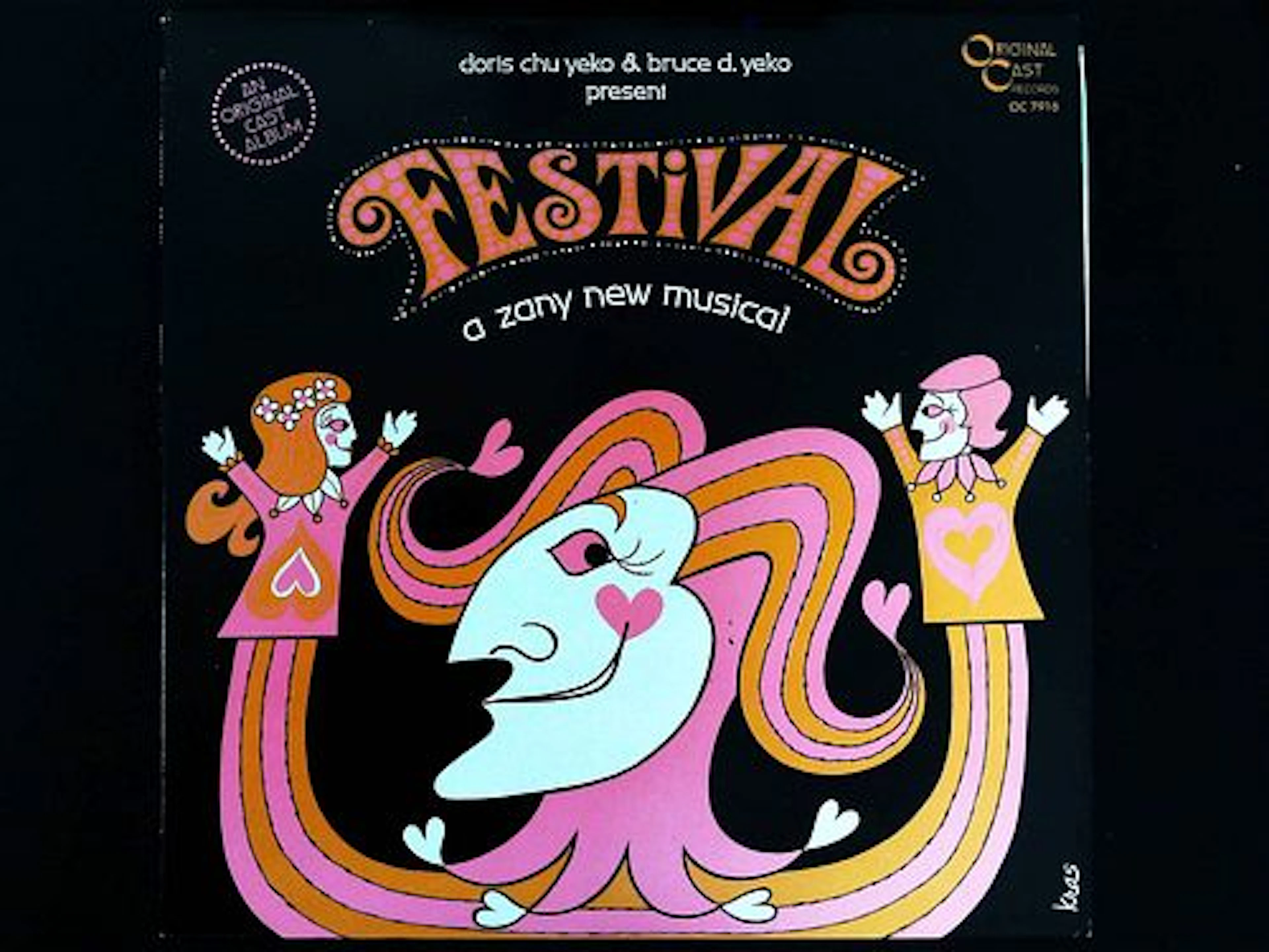 Festival Original Cast Recording LP Stephen Downs Randall Martin OC 7916