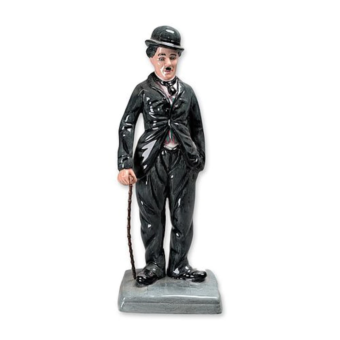 Royal Doulton Entertainers Series Porcelain Figurine, Charlie Chaplin HN2771