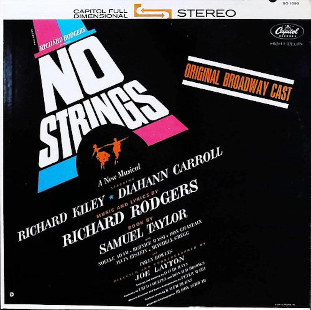 No Strings Original Broadway Cast Capitol LP Record Album