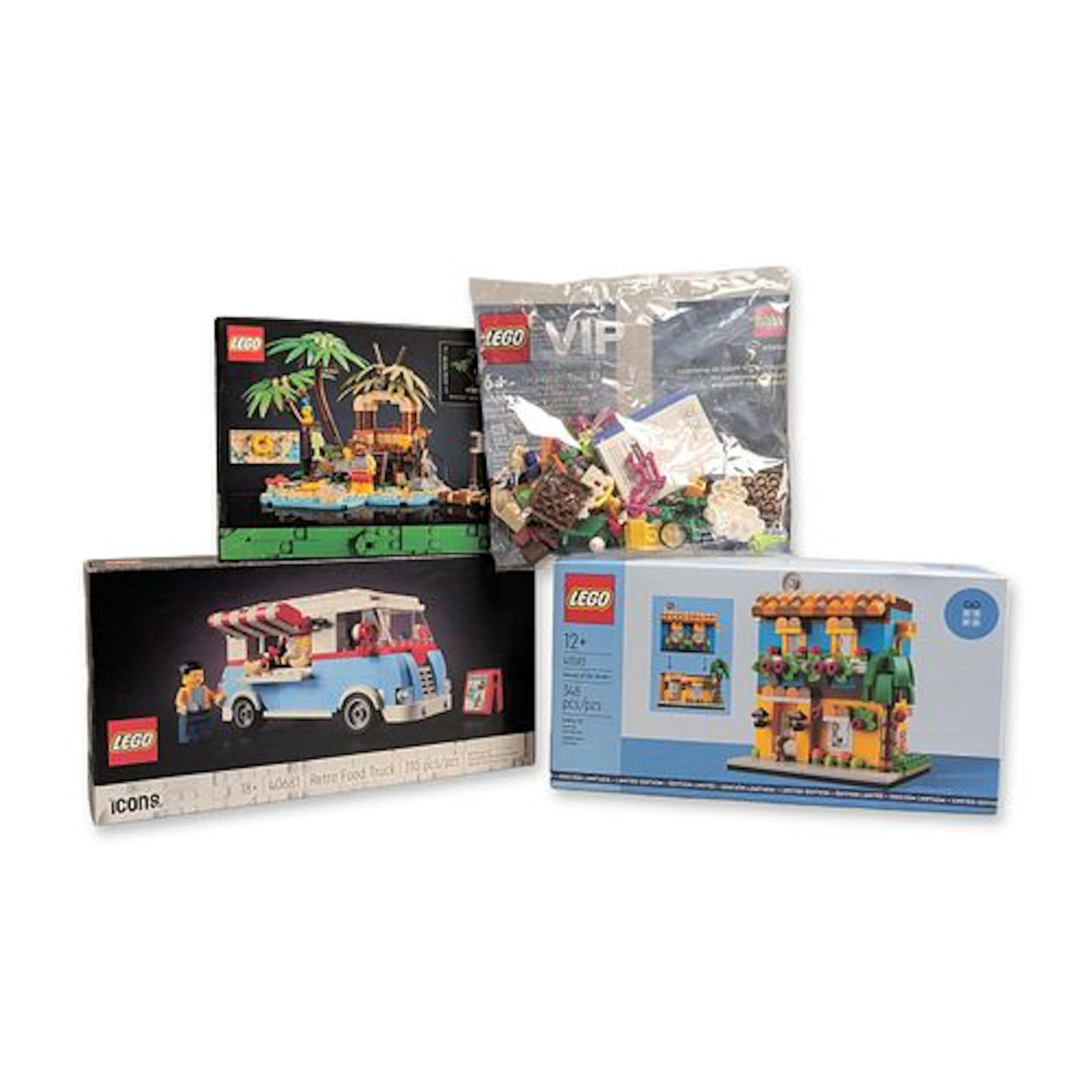 4pc Collection of Sealed LEGO Promotional Building Sets - 40566, 40583