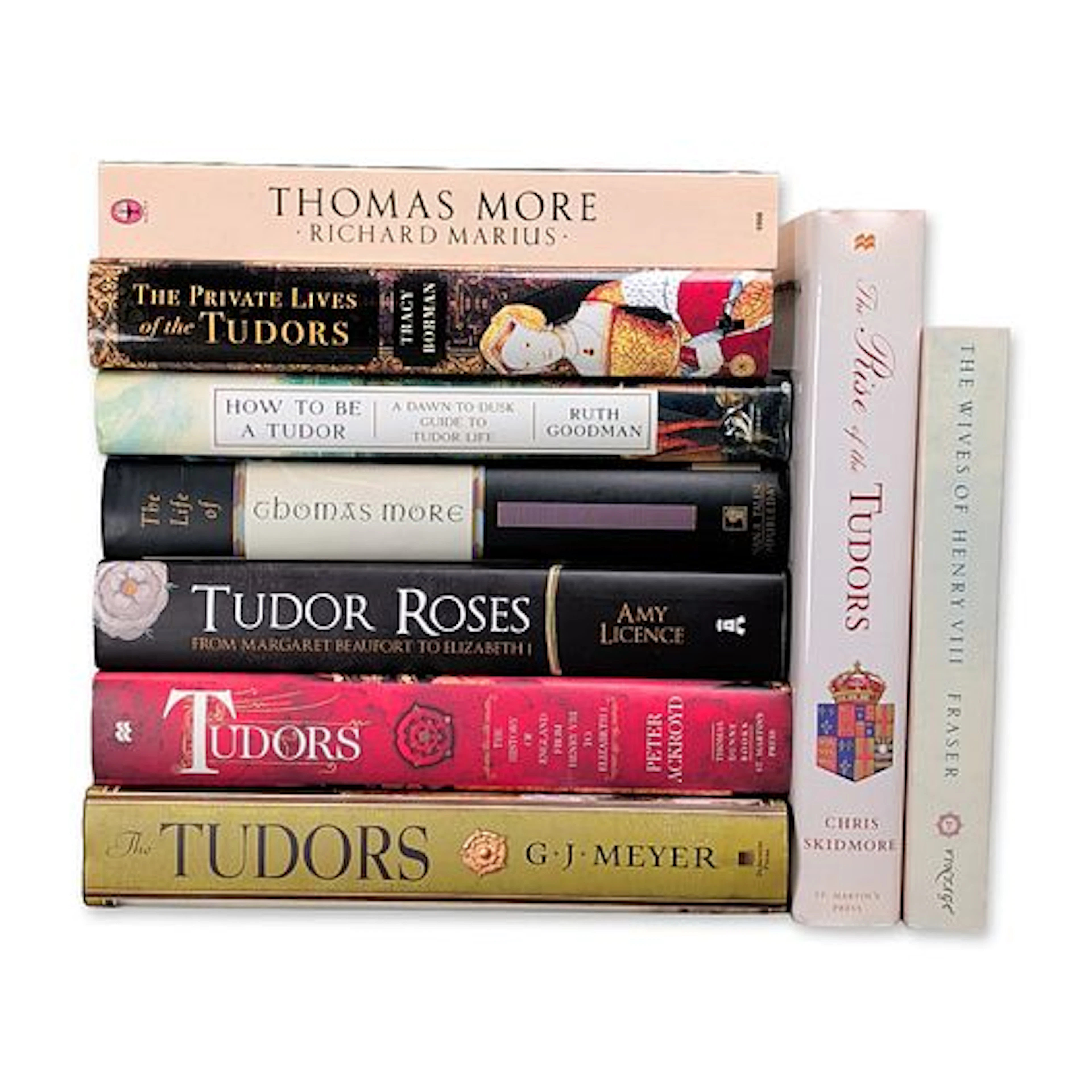 A Collection of Tudor History and Thomas More Biography Books