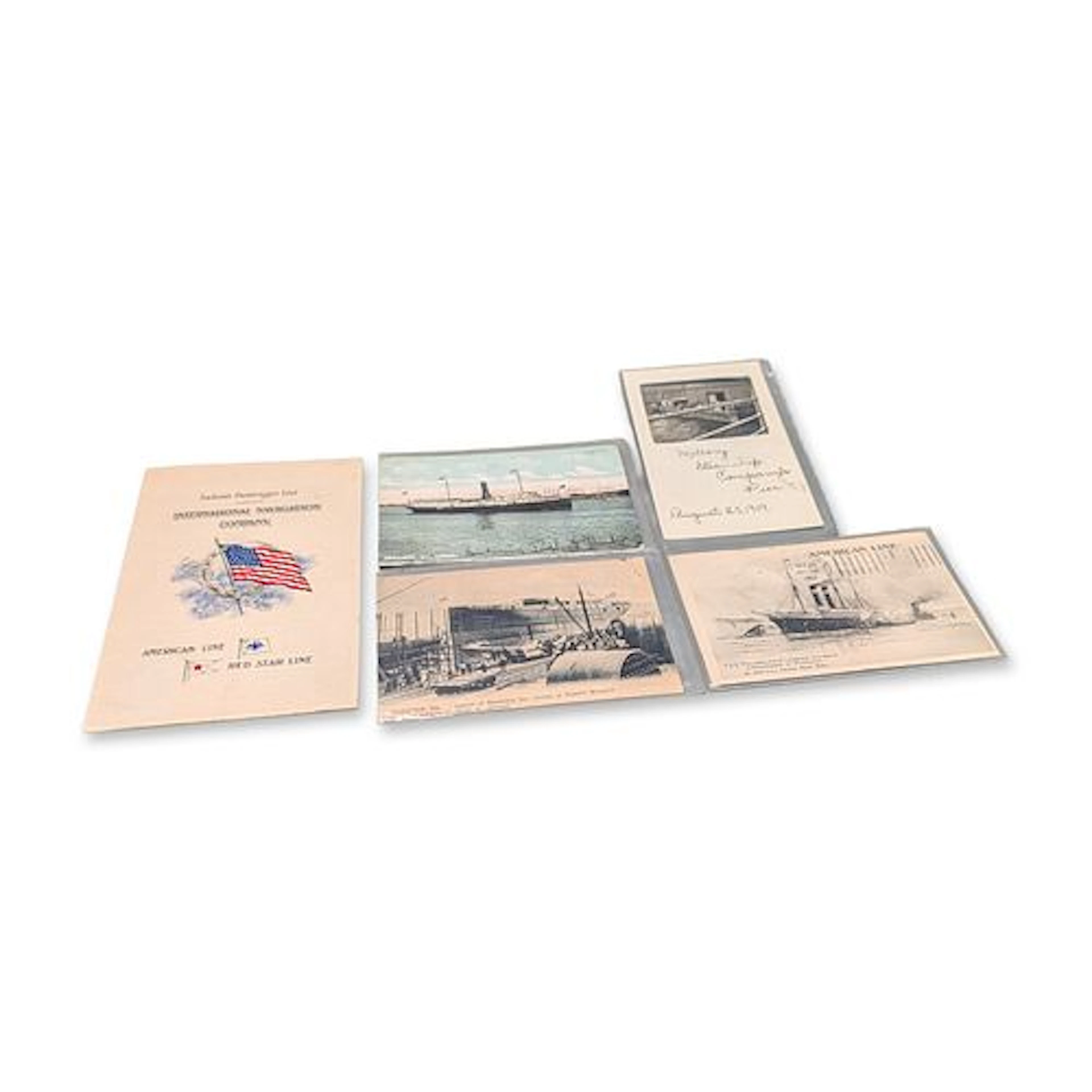 5pc Collection of Early 20th Century Maritime Ephemera