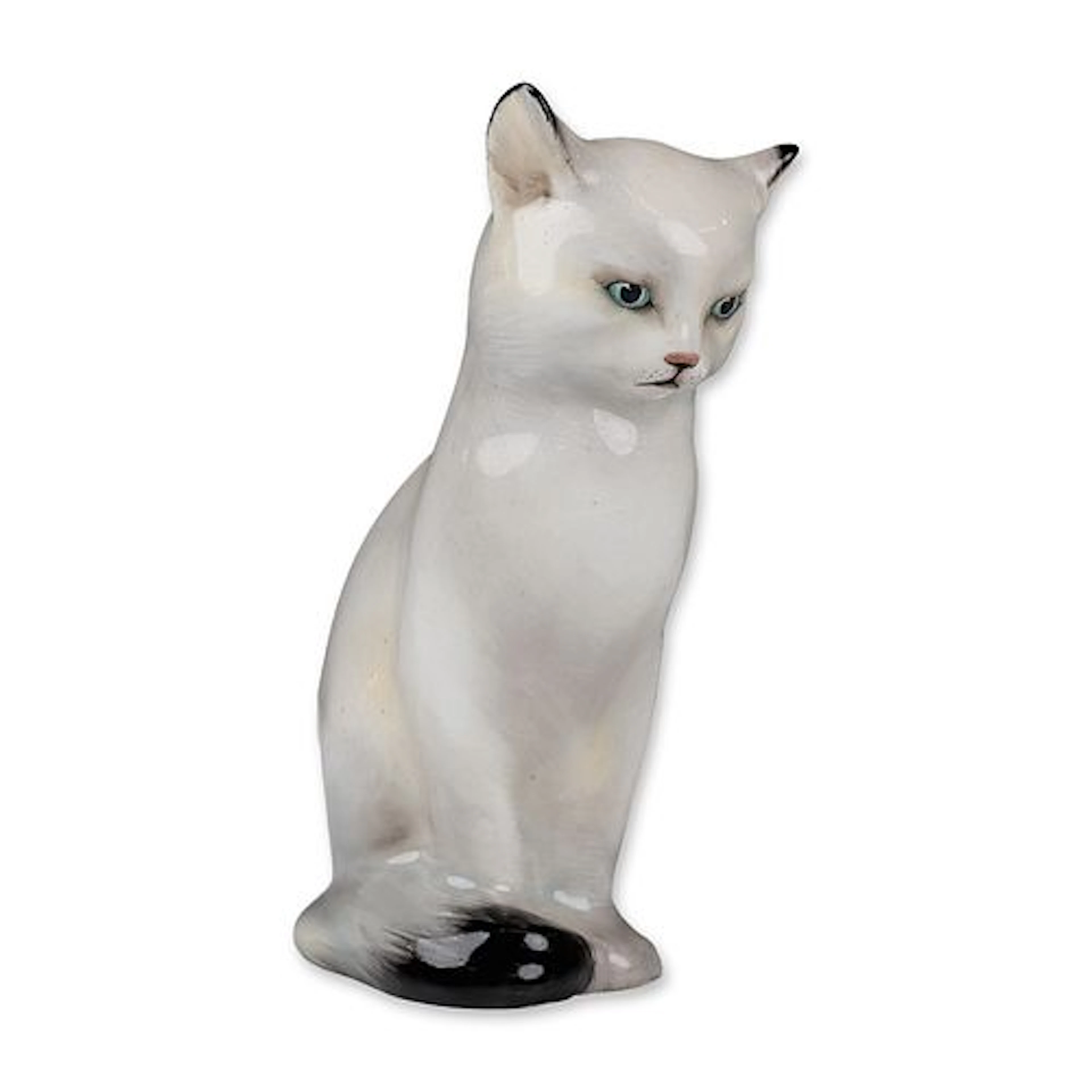 Royal Doulton Porcelain Figurine, Cat Seated HN109