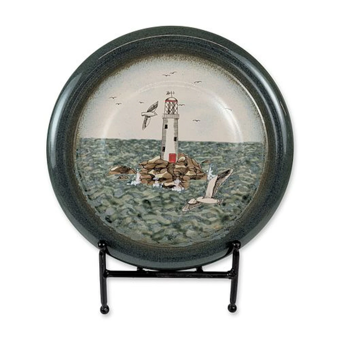 Cobridge Stoneware Large Circular Maritime Charger Plate England