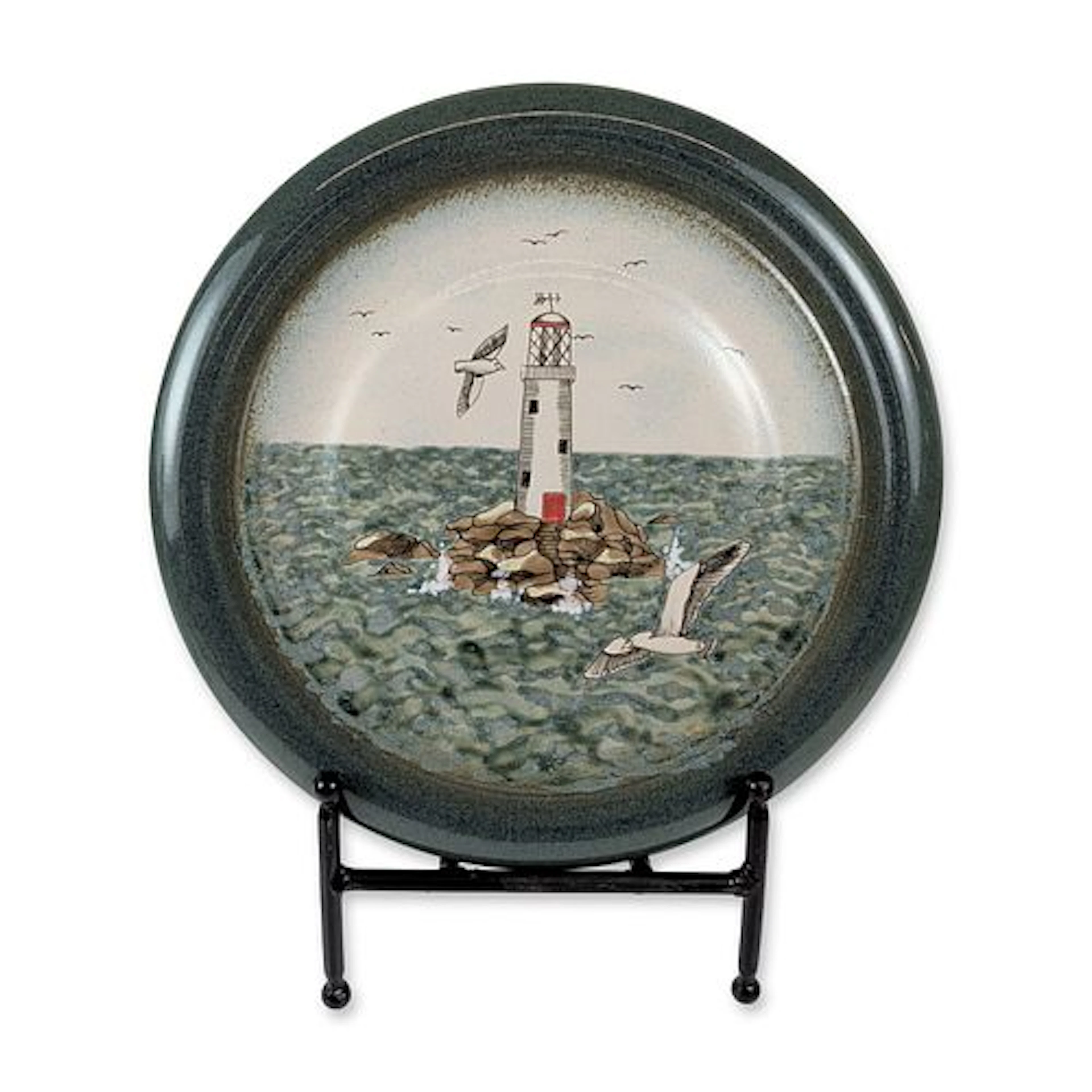 Cobridge Stoneware Large Circular Maritime Charger Plate England