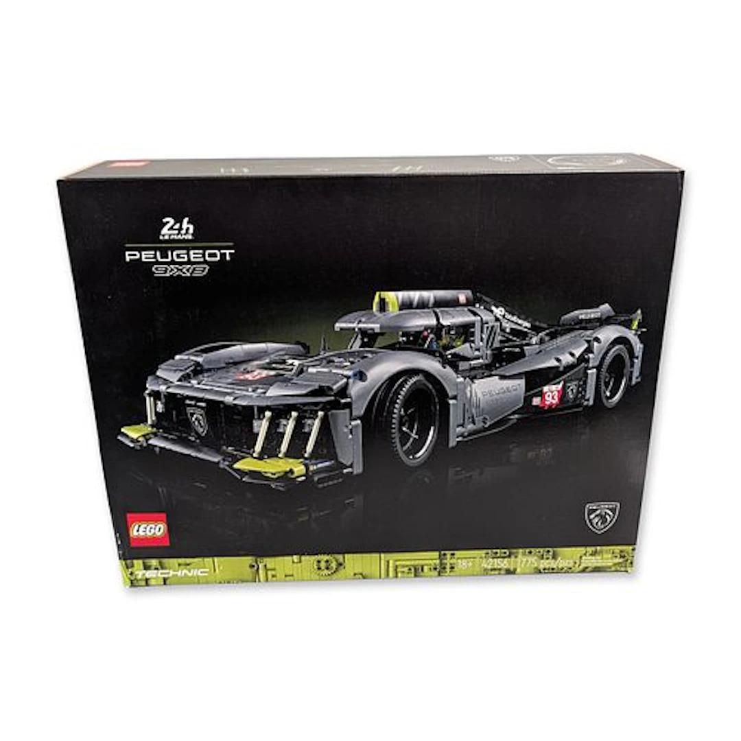 LEGO Technic Peugeot 9X8 24h Le Mans Hybrid Hypercar Building Set 42156