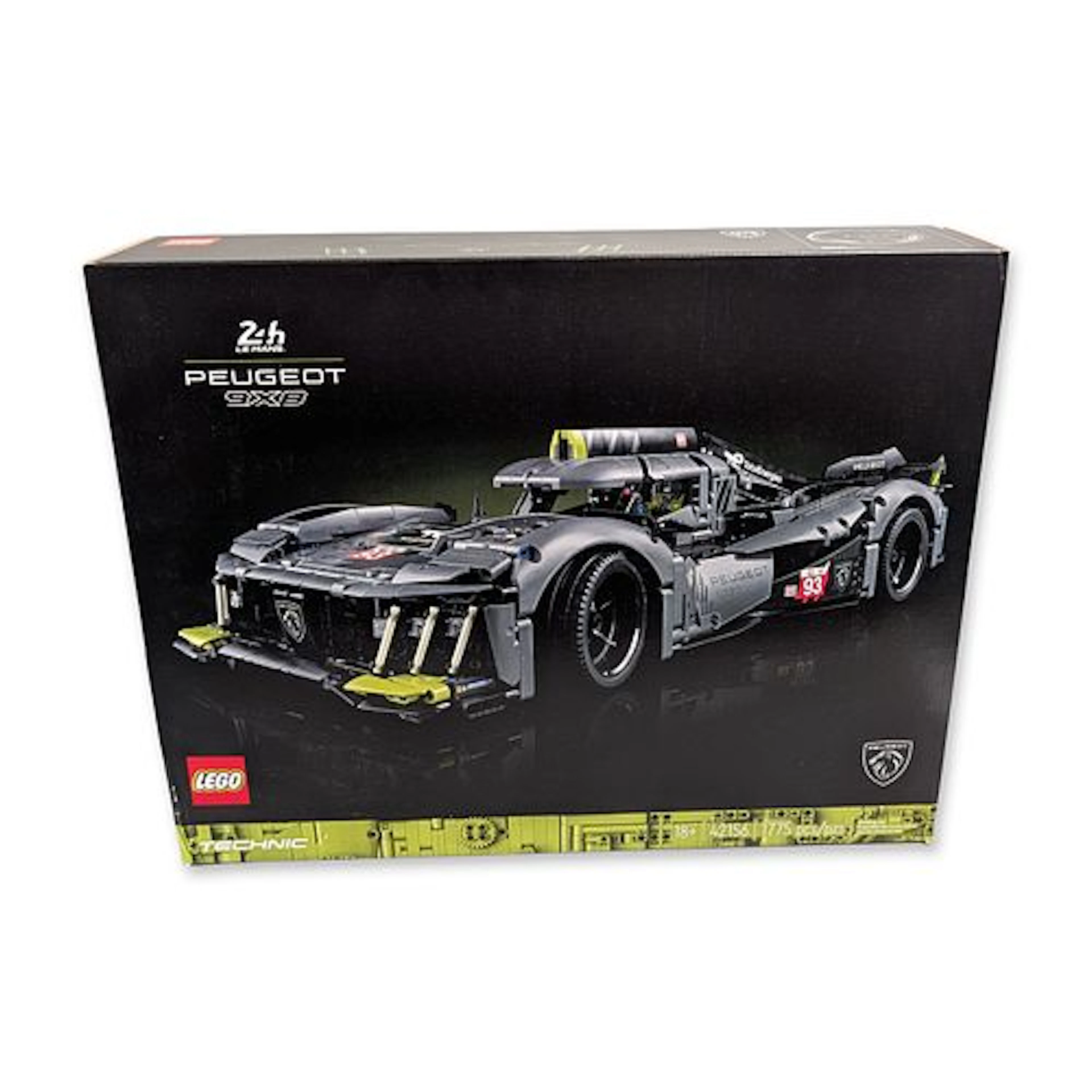 LEGO Technic Peugeot 9X8 24h Le Mans Hybrid Hypercar Building Set 42156