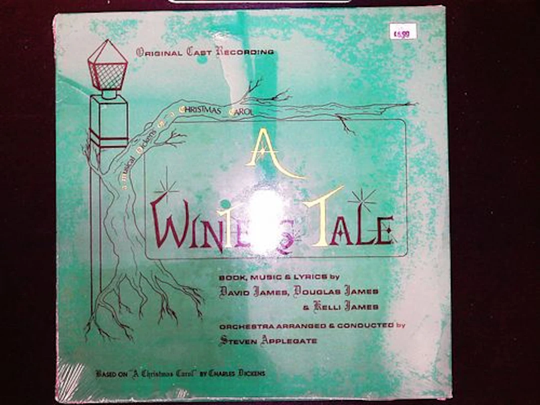 A Winter's Tale Original Cast Recording Vinyl LP Black Orchid Records 1985