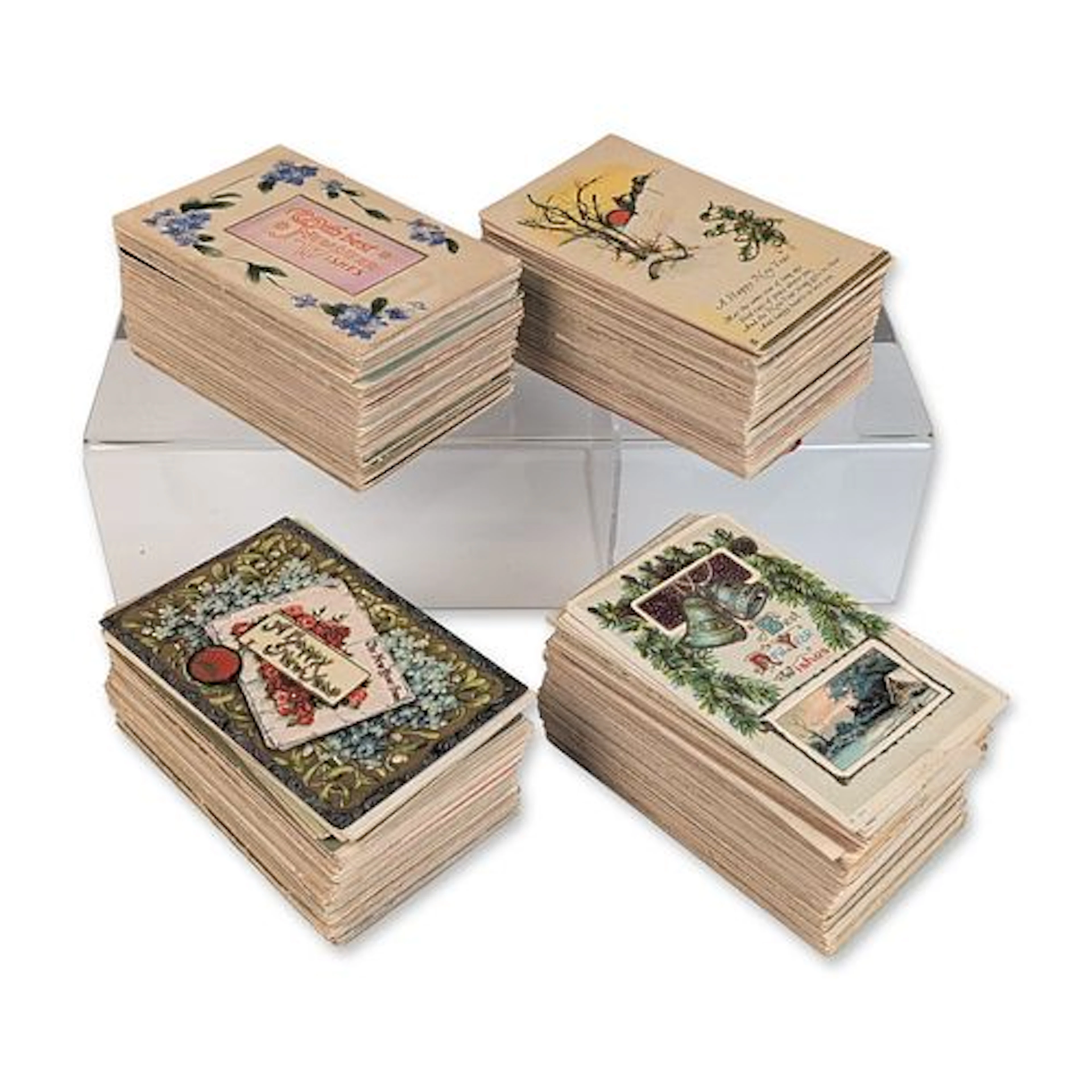 Collection of Antique Holiday Postcards