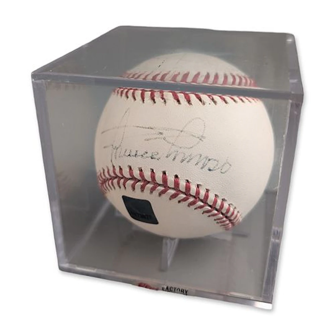 Minnie Minoso Signed Major League Baseball with Certificate of Authenticity