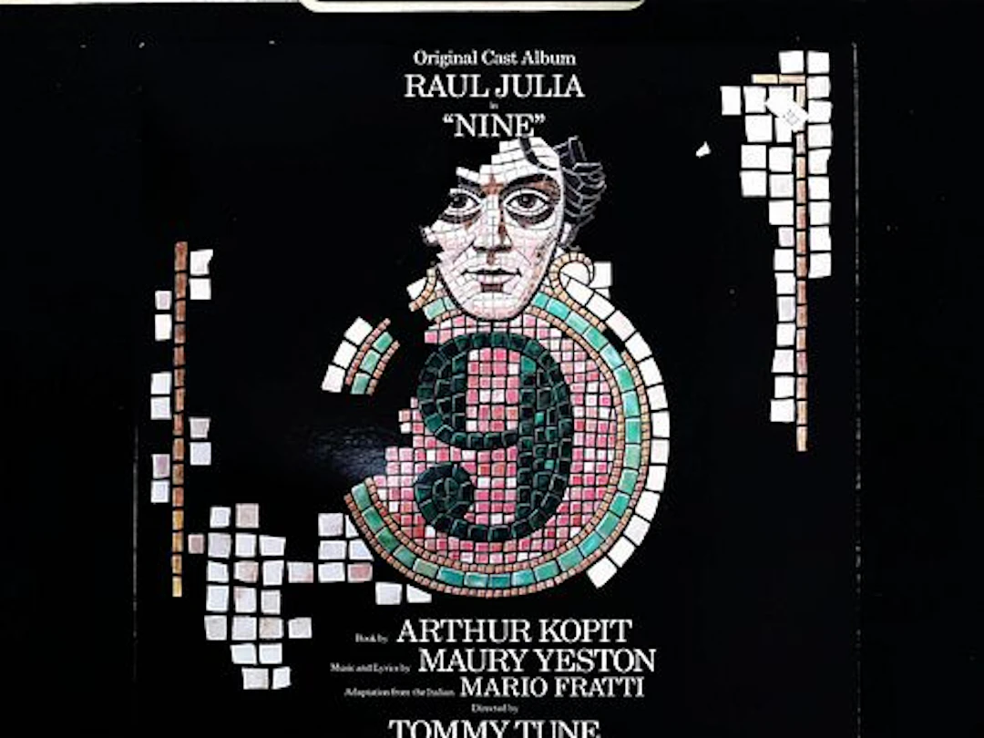 Nine Original Broadway Cast Recording Raul Julia CBS Masterworks Vinyl LP