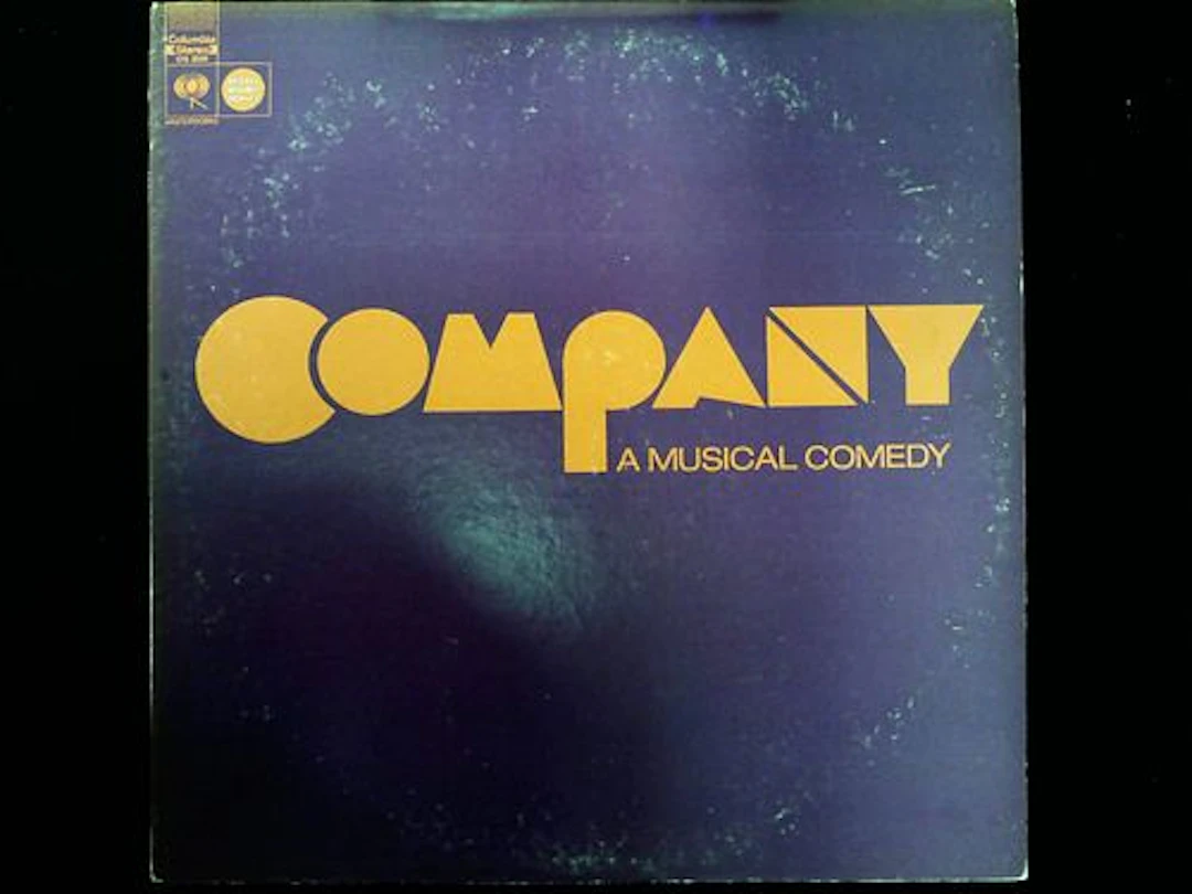 Original Broadway Cast Recording Company A Musical Comedy Vinyl LP OS 3550
