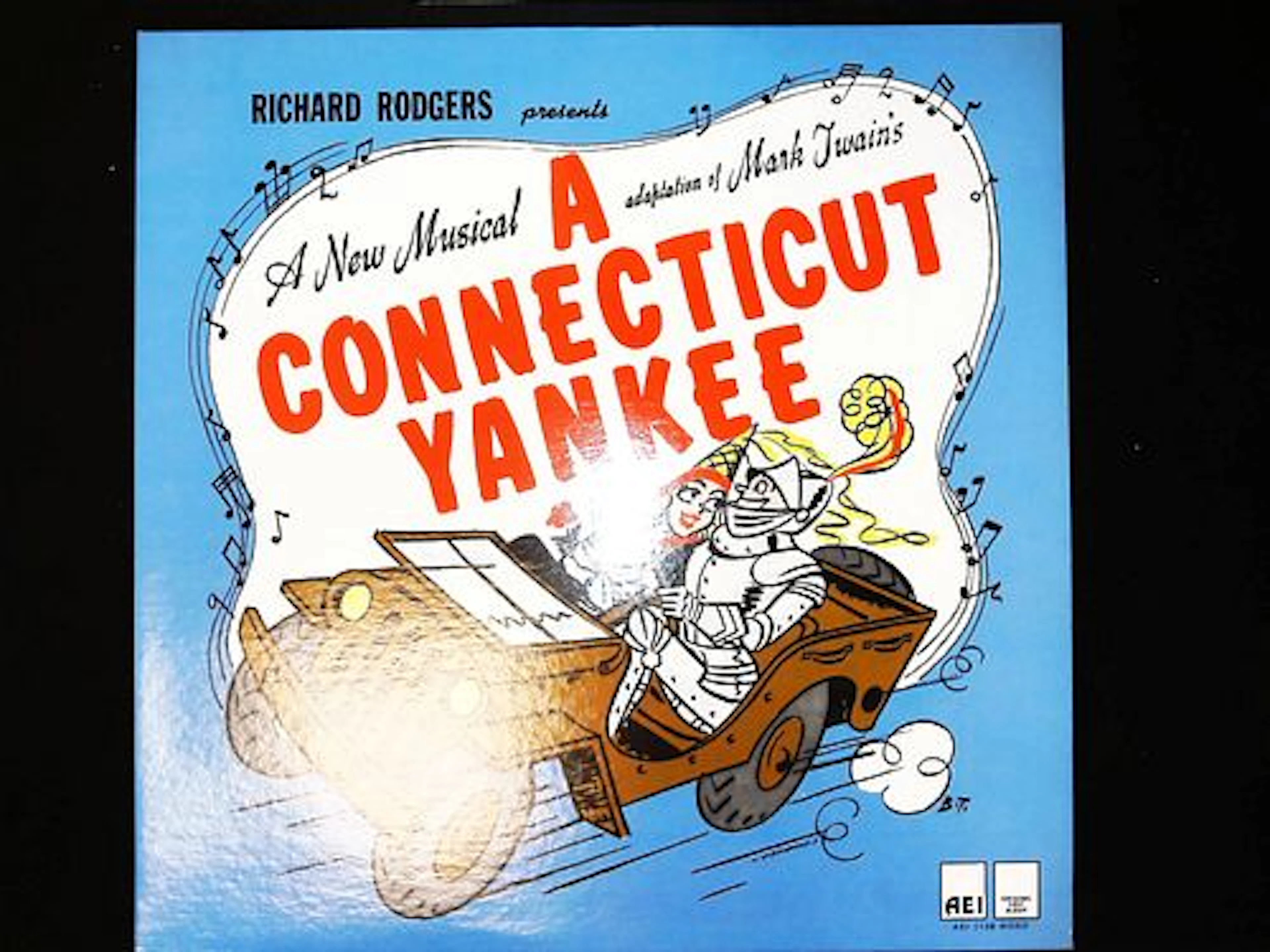 A Connecticut Yankee 1943 Broadway Revival Cast Recording AEI Records