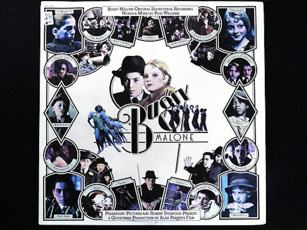 Paul Williams Bugsy Malone Original Soundtrack Album LP RSO Records