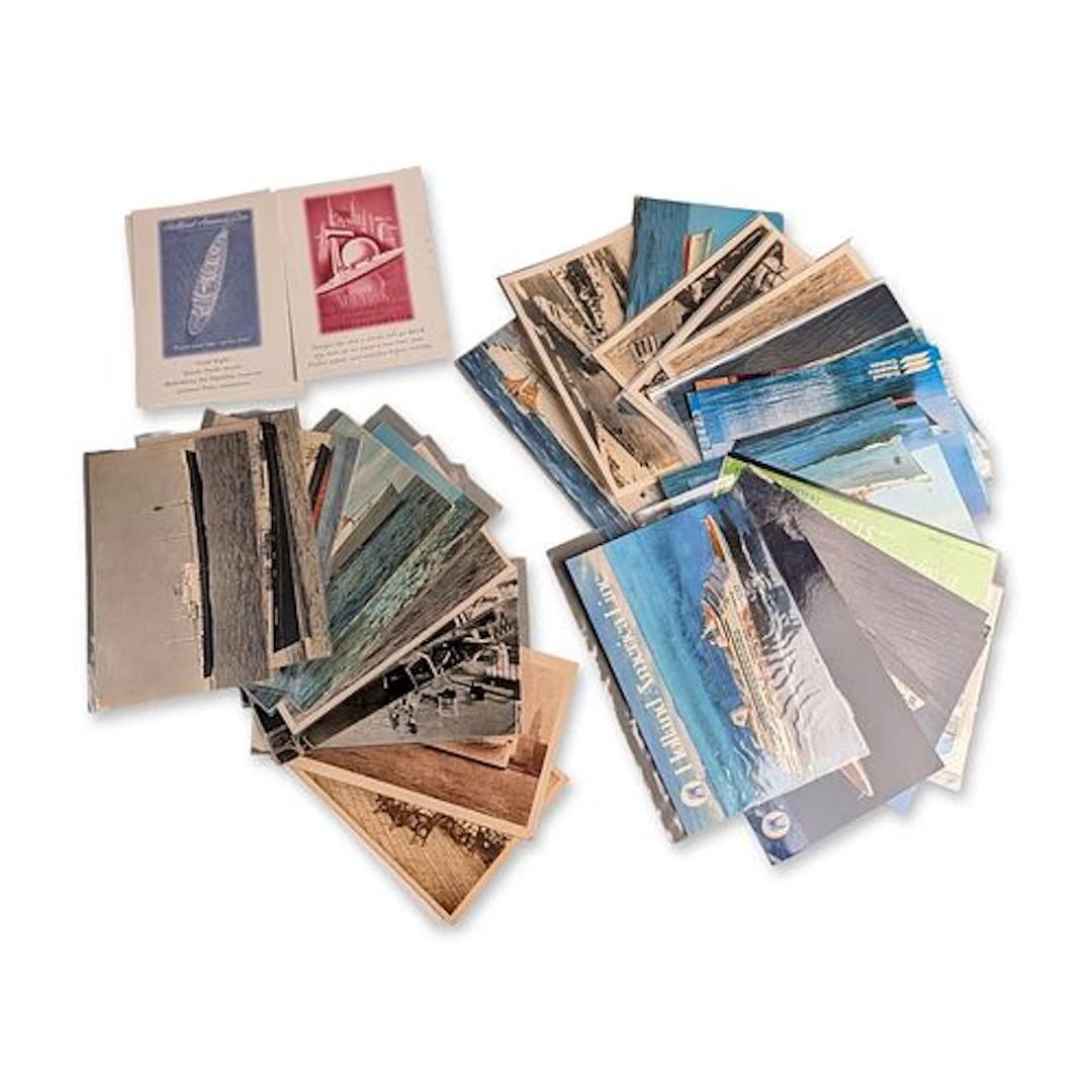 Collection of Holland-America Line Maritime Postcards