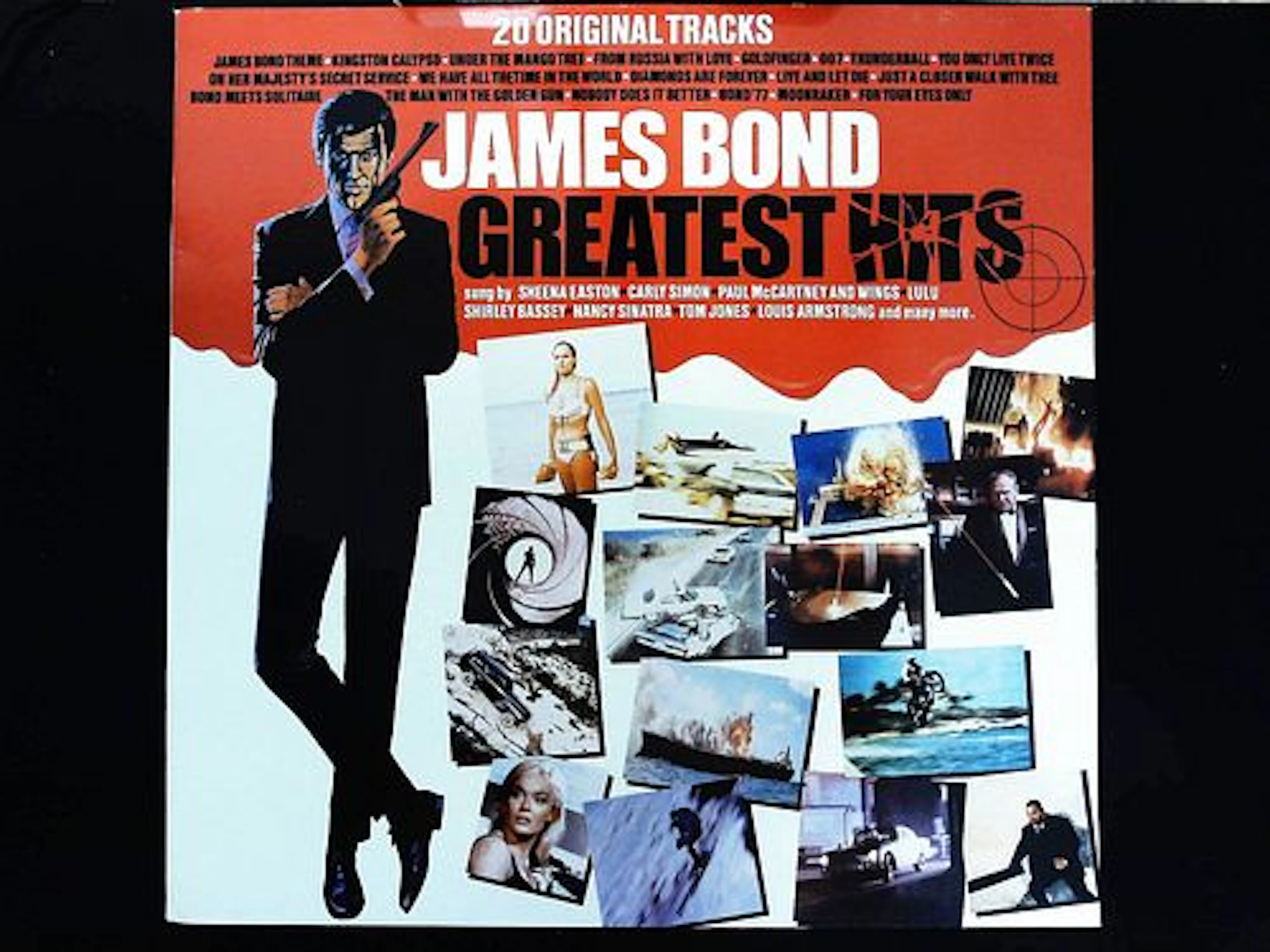 20 James Bond Greatest Hits - Liberty/EMI Vinyl LP 1981