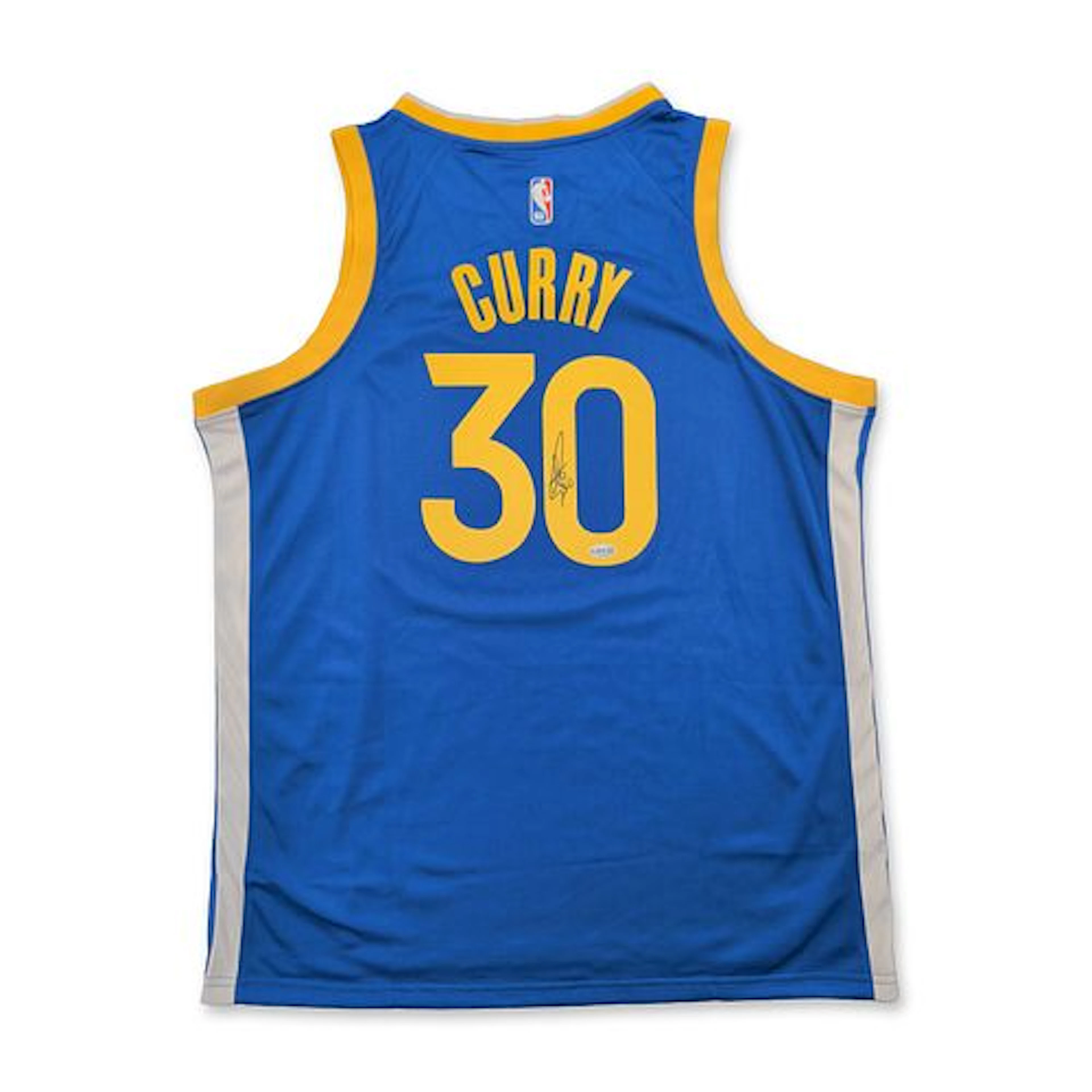 Stephen Curry Signed Golden State Warriors Nike Swingman Jersey with COA