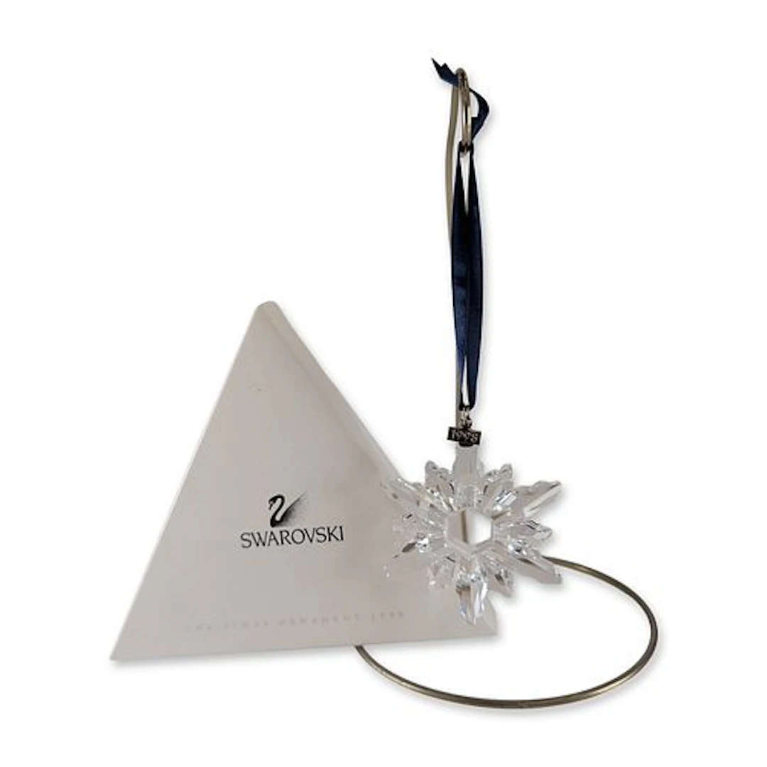Swarovski Crystal 1998 Annual Edition Snowflake Figurine