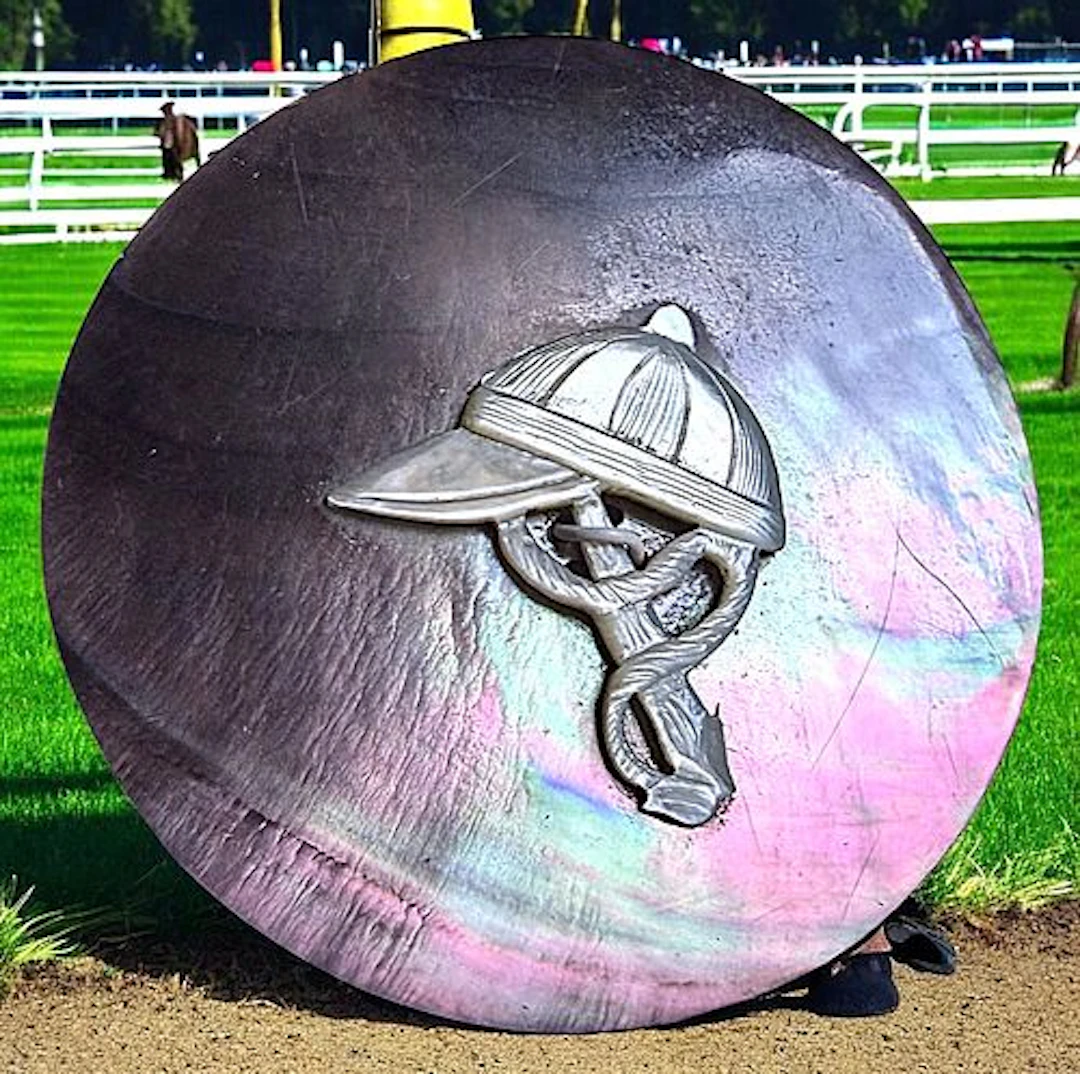 A DIVISION ONE PICTORIAL PEARL BUTTON