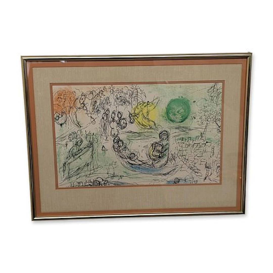 Marc Chagall (Russian/French, 1887-1985) Mourlot Freres Lithograph