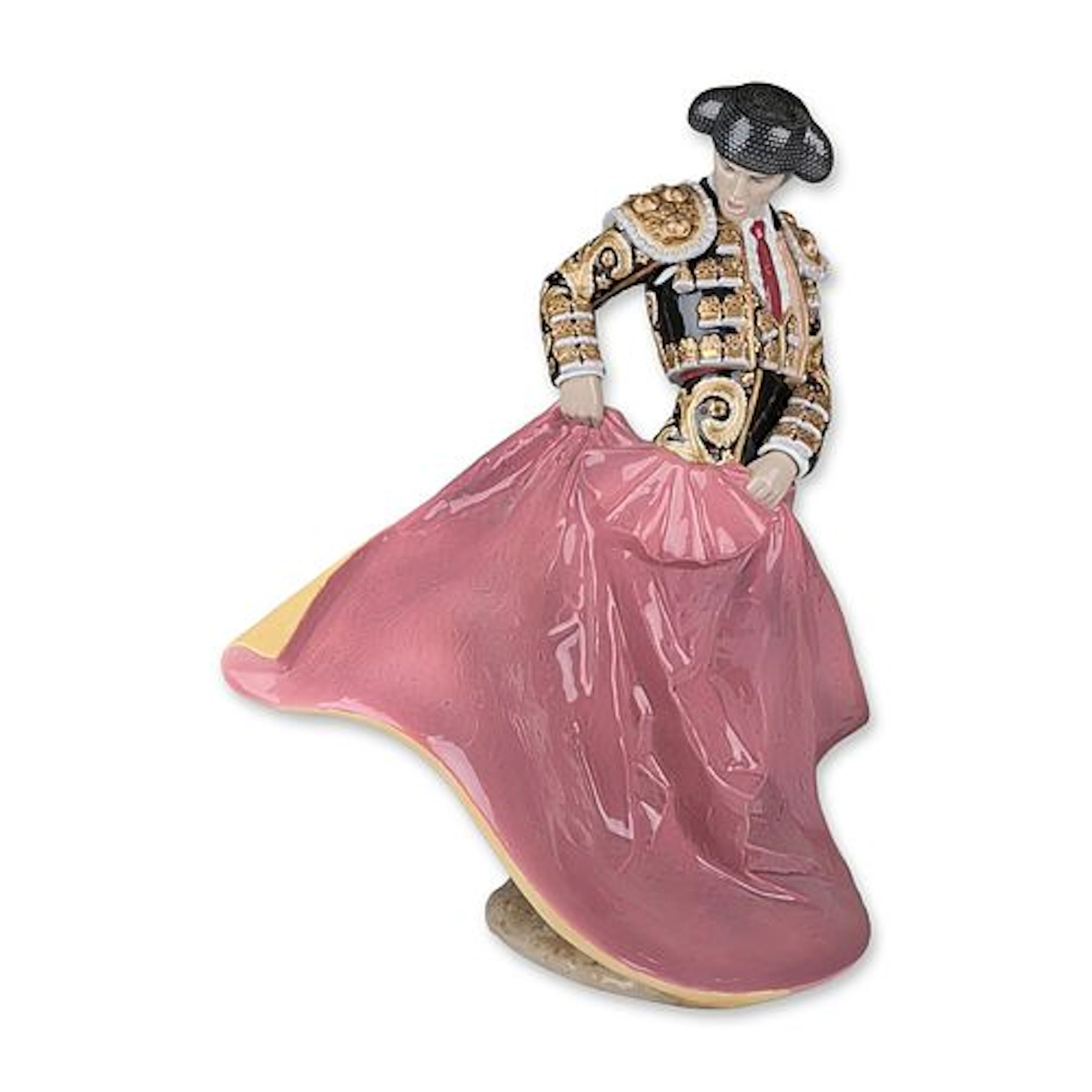 Lladro Limited Edition Porcelain Sculpture, Red Matador 01008729