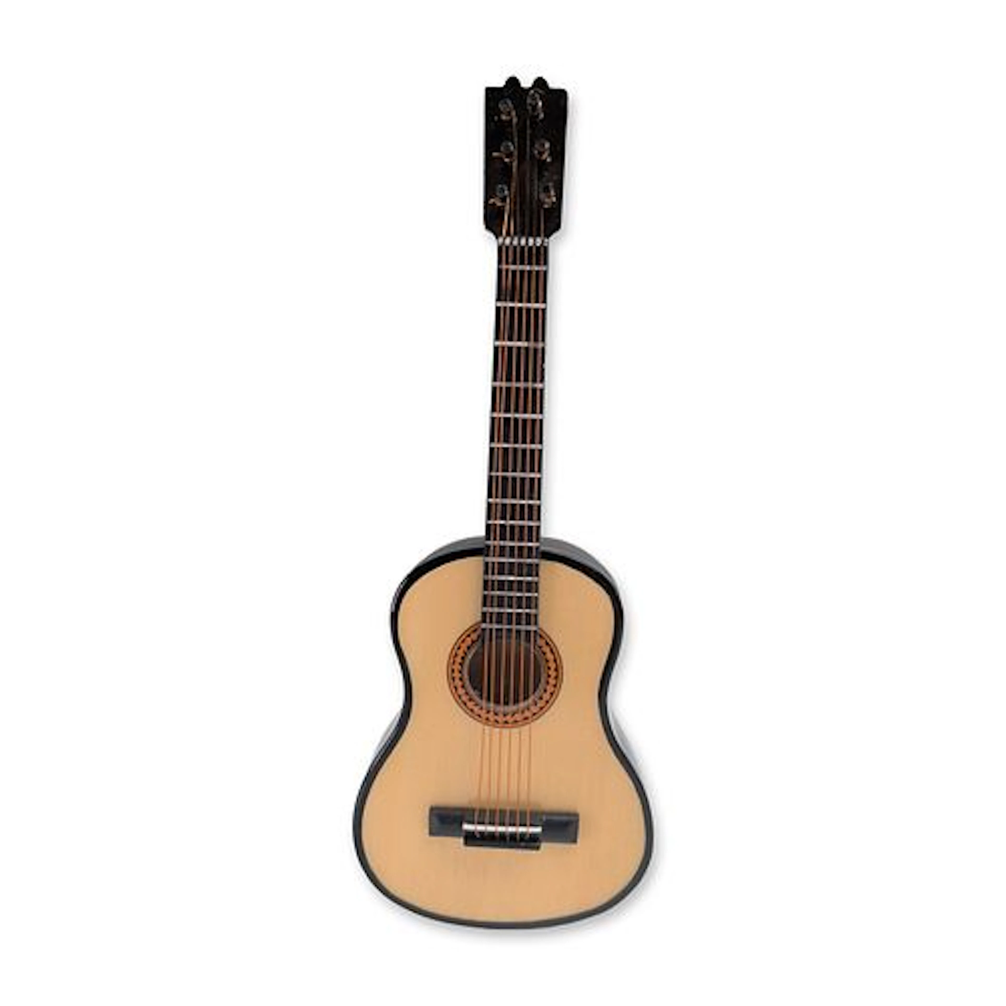 Miniature Wooden Acoustic Classical Guitar with Case