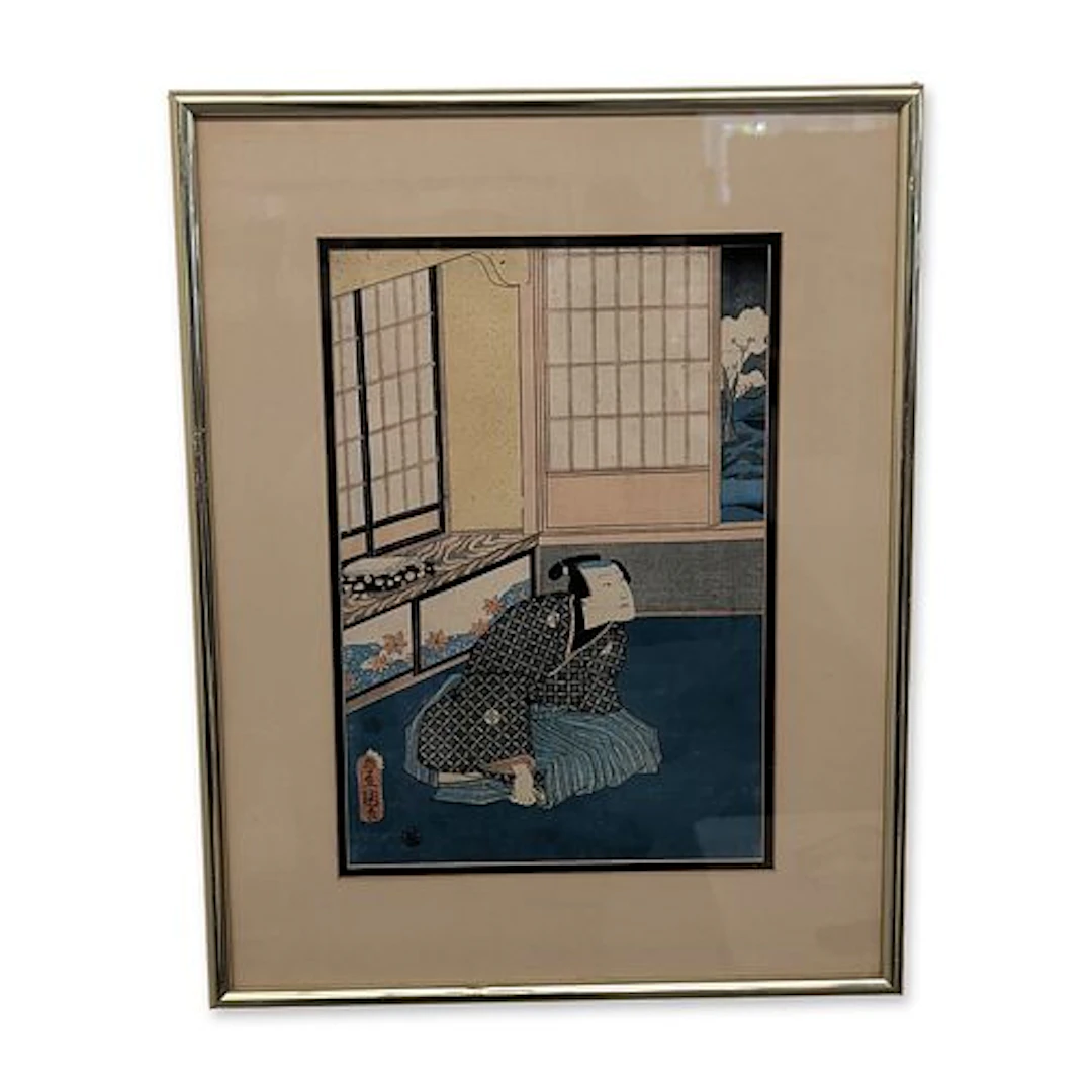 Utagawa Kunisada, Toyokuni III (Japanese 1781-1864) Woodcut on Paper