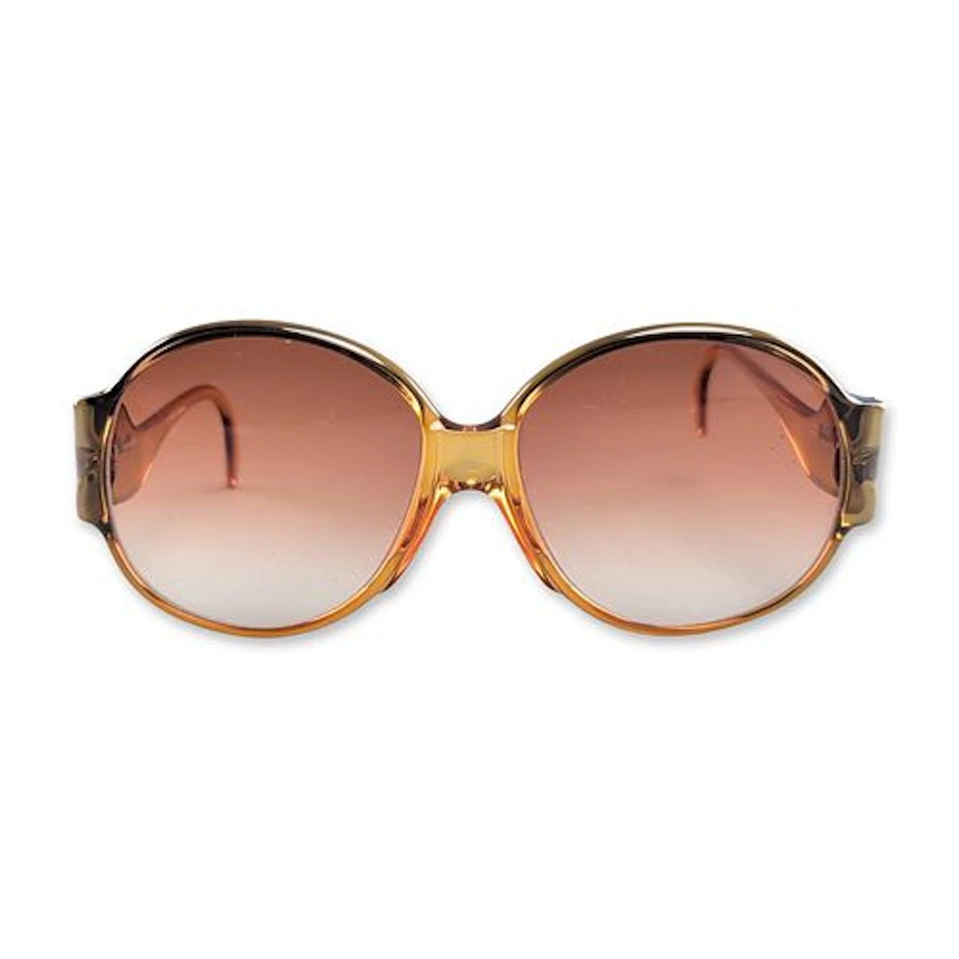 Marwitz West Germany Amber Acetate Oversize Sunglasses with Zeiss Lenses
